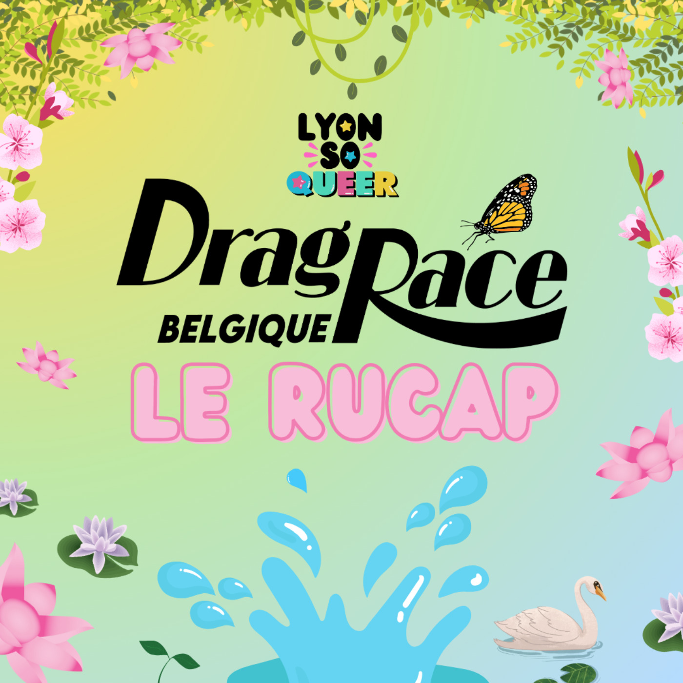 cover art for Drag Race Belgique: Le RuCap S2 E5 - Snatch Game - avec Rico Lo Scopia