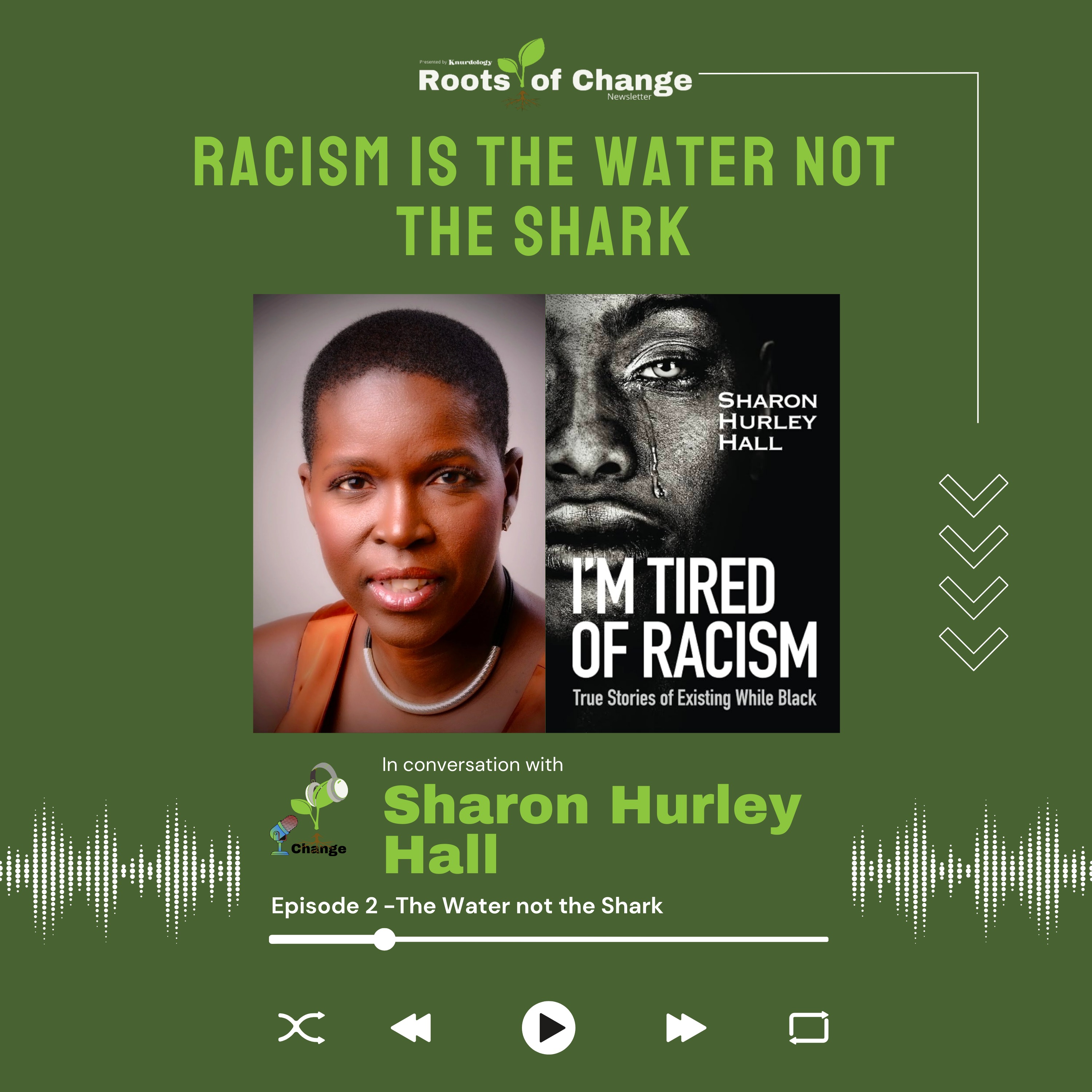cover art for Racism is the Water not the Shark