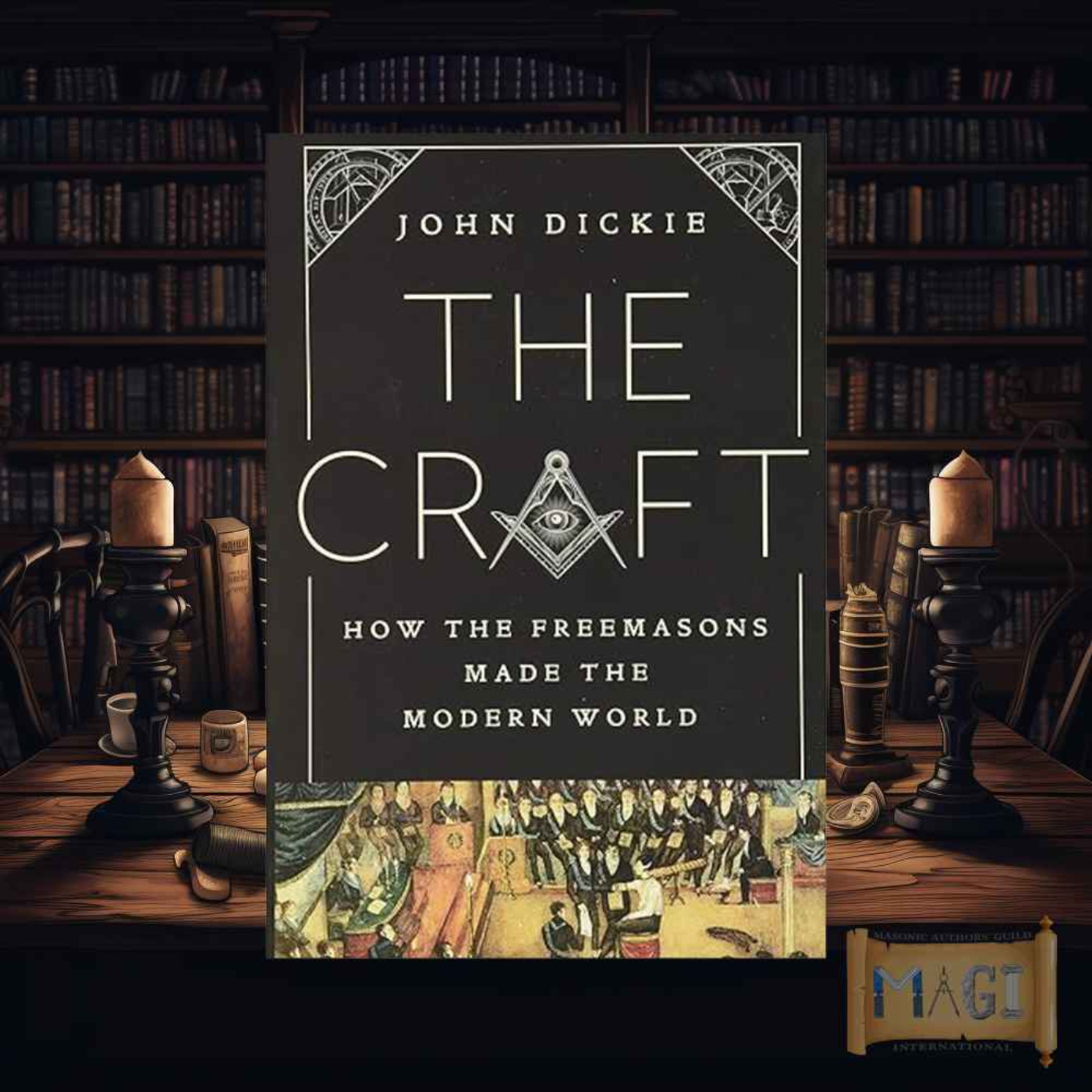 cover art for The Craft: How Freemasons Made the Modern World