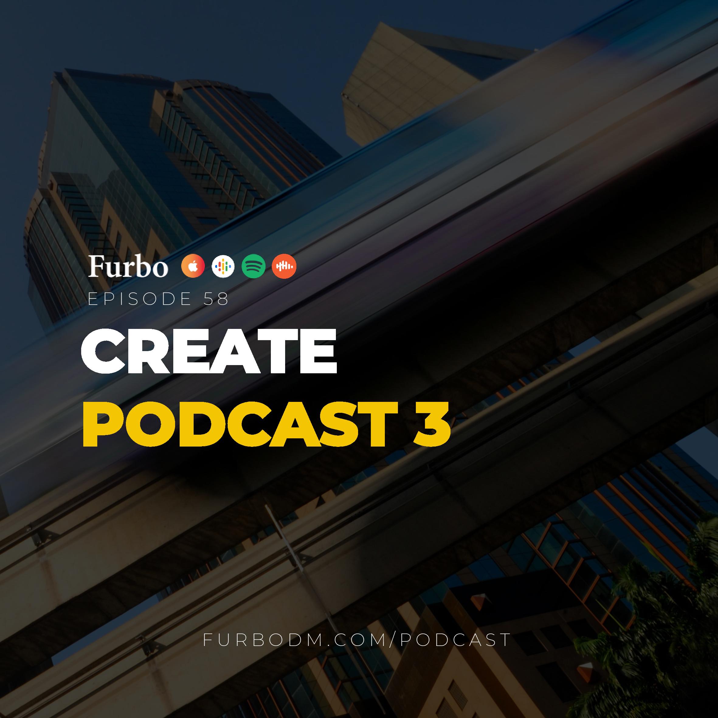E58: Create Podcast 3 | چطور پادکست بسازیم؟ (انتشار در اپلیکیشن‌های پخش پادکست و تغییر فید)