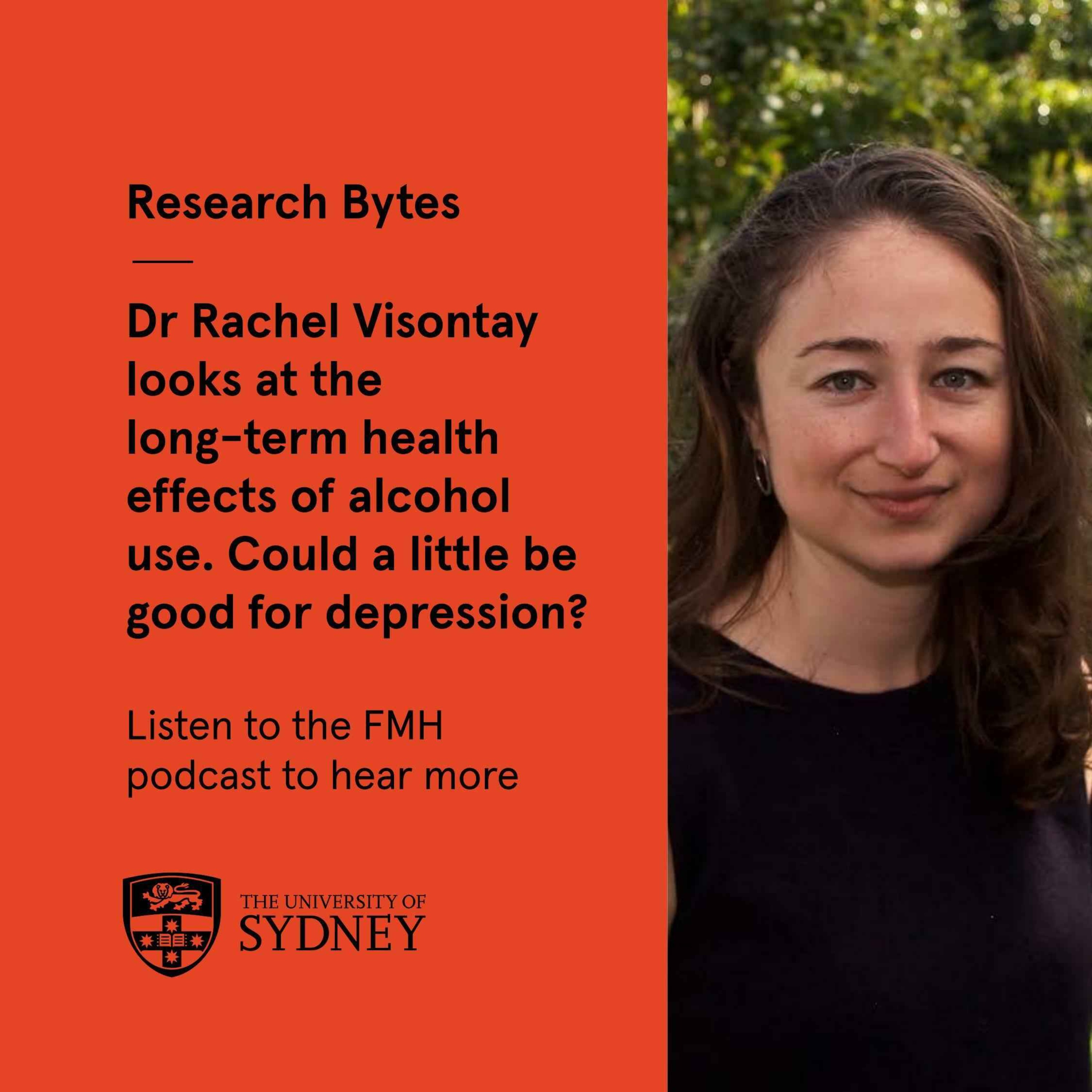 cover art for Dr Rachel Visontay on long term effects of alcohol use