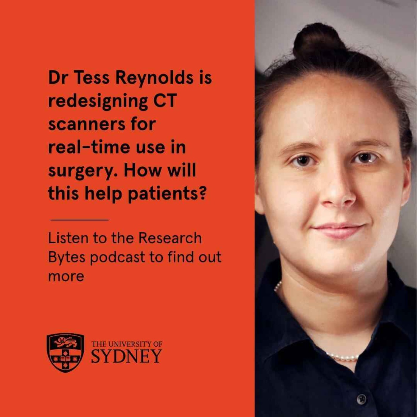 Dr Tess Reynolds on redesigning CT scanners for use during surgery episode artwork