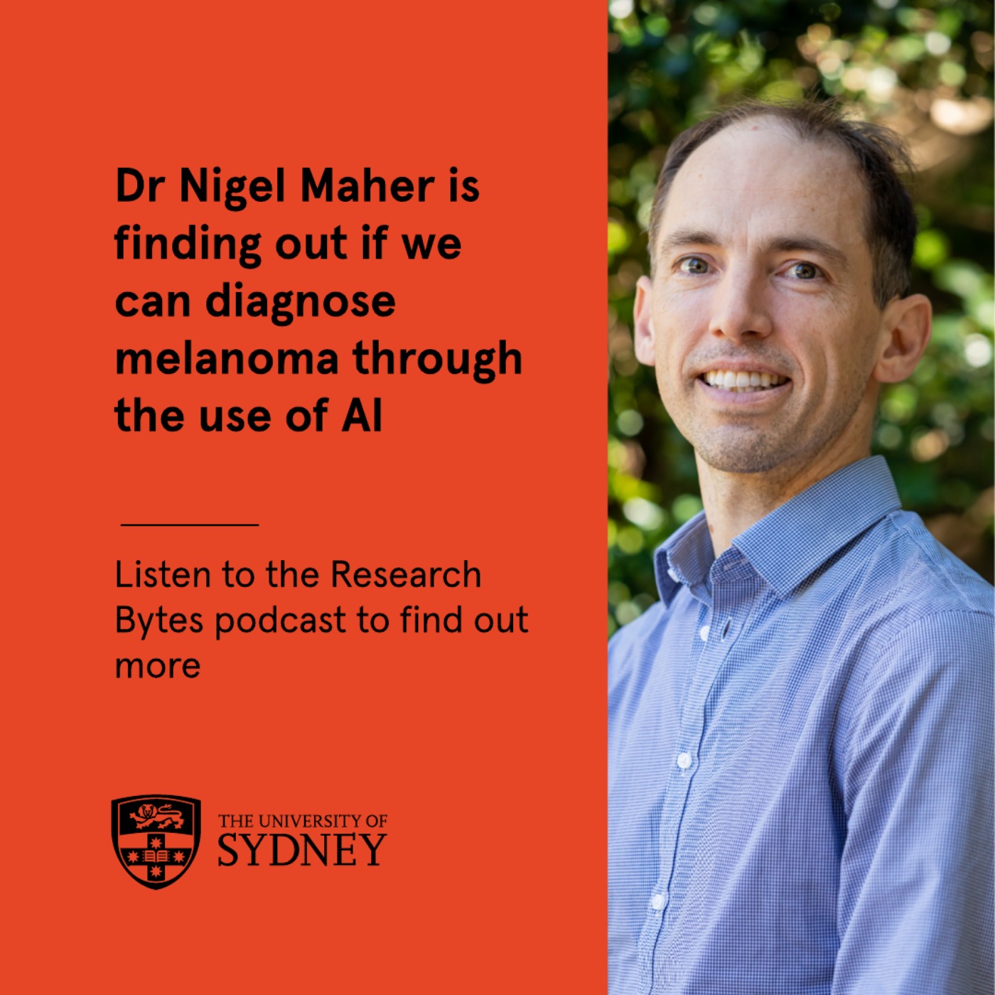 Dr Nigel Maher on using AI to diagnose melanoma