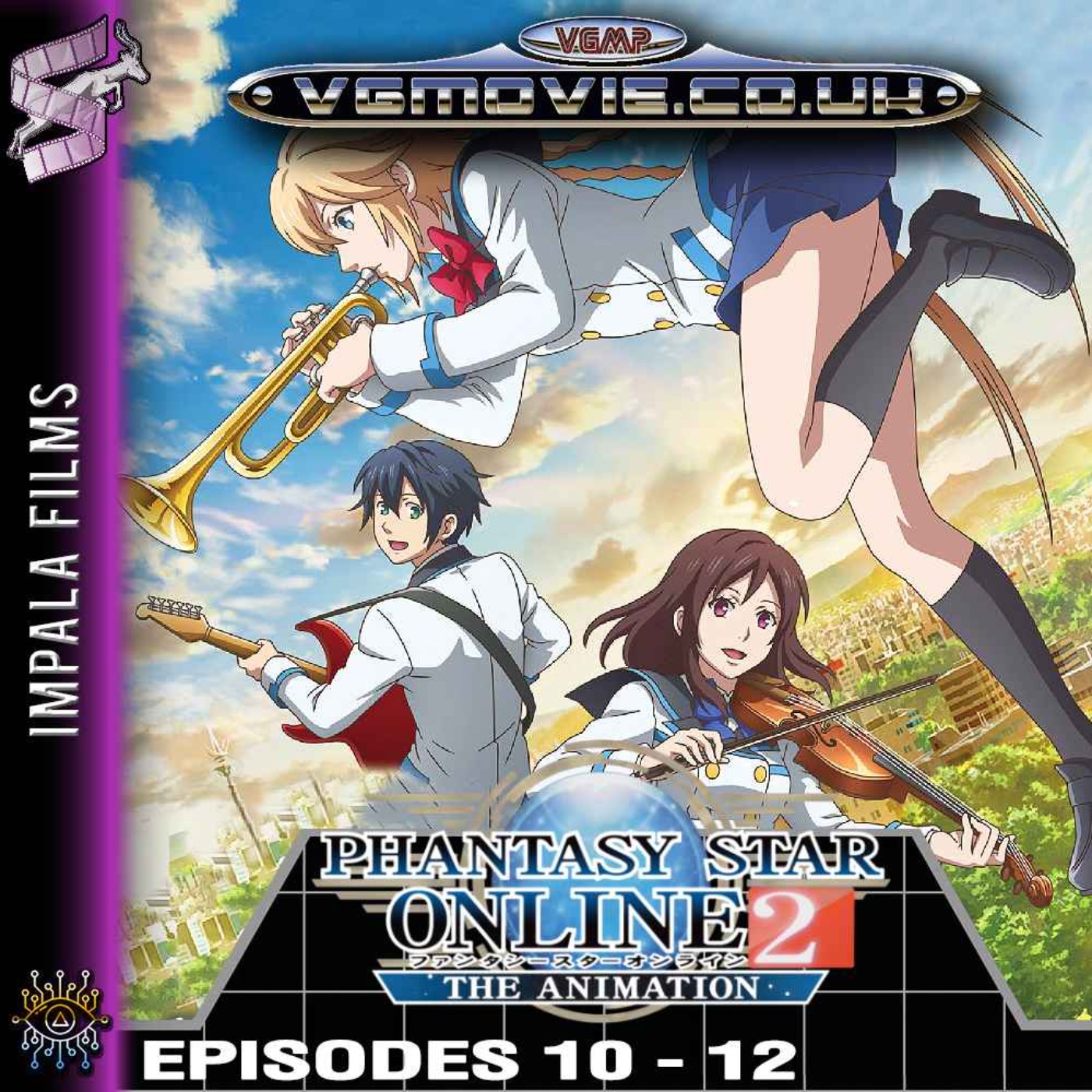 Phantasy Star Online 2: The Animation Episodes 10-12