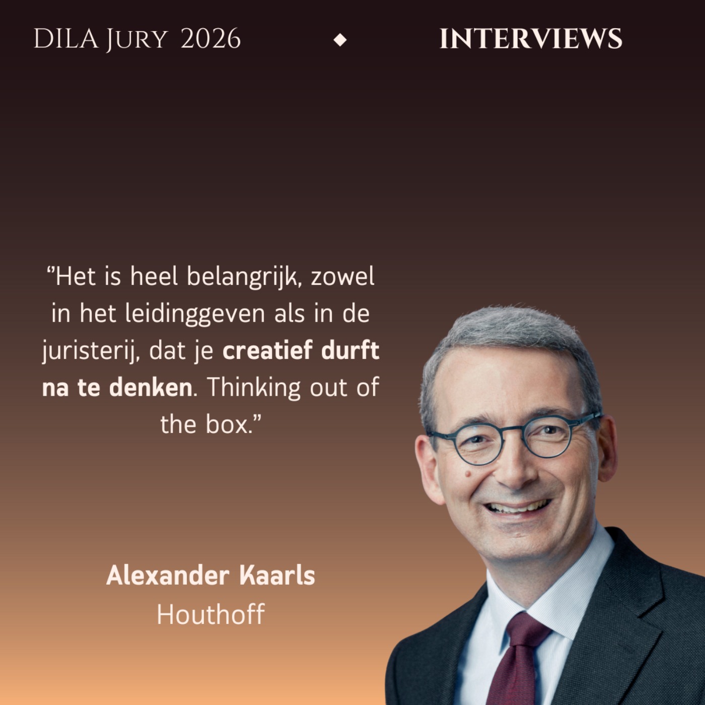 Alexander Kaarls (Houthoff) over de cruciale mindset voor een goede jurist Alexander Kaarls (Houthoff) over de cruciale mindset voor een goede jurist