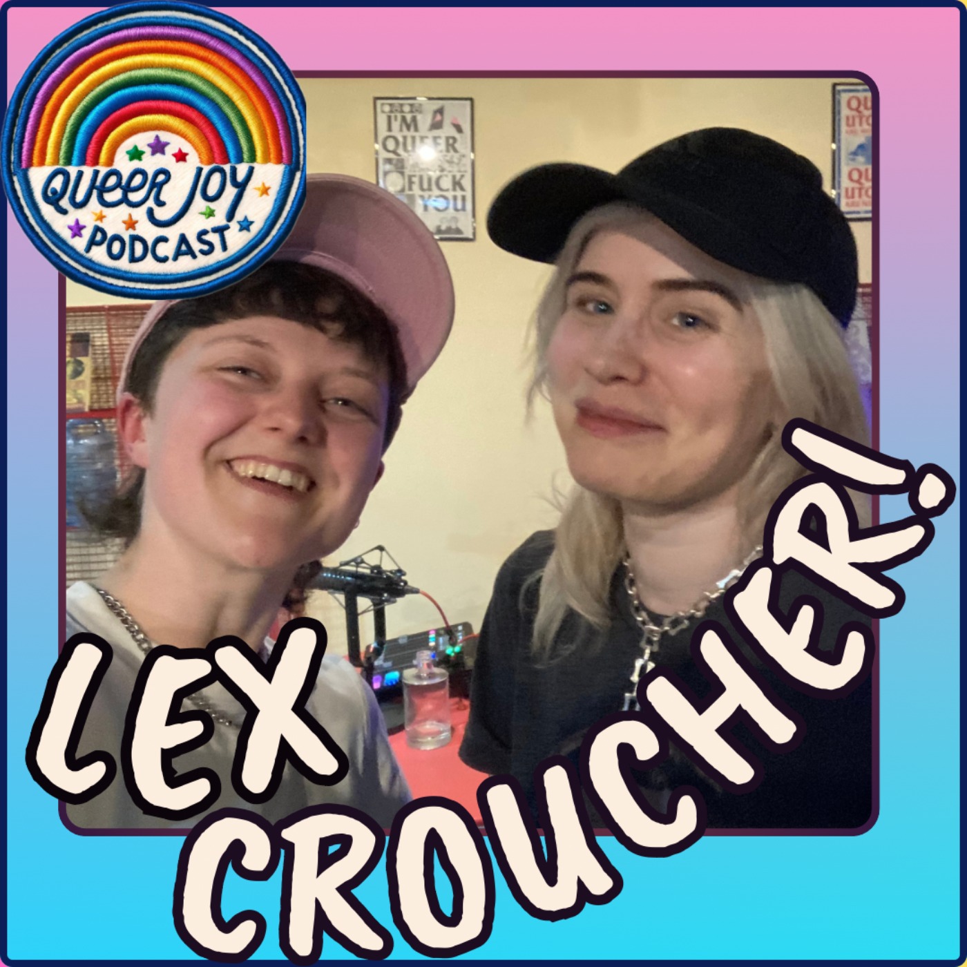 cover art for Author Lex Croucher Loses Arm Wrestle Live on Air !