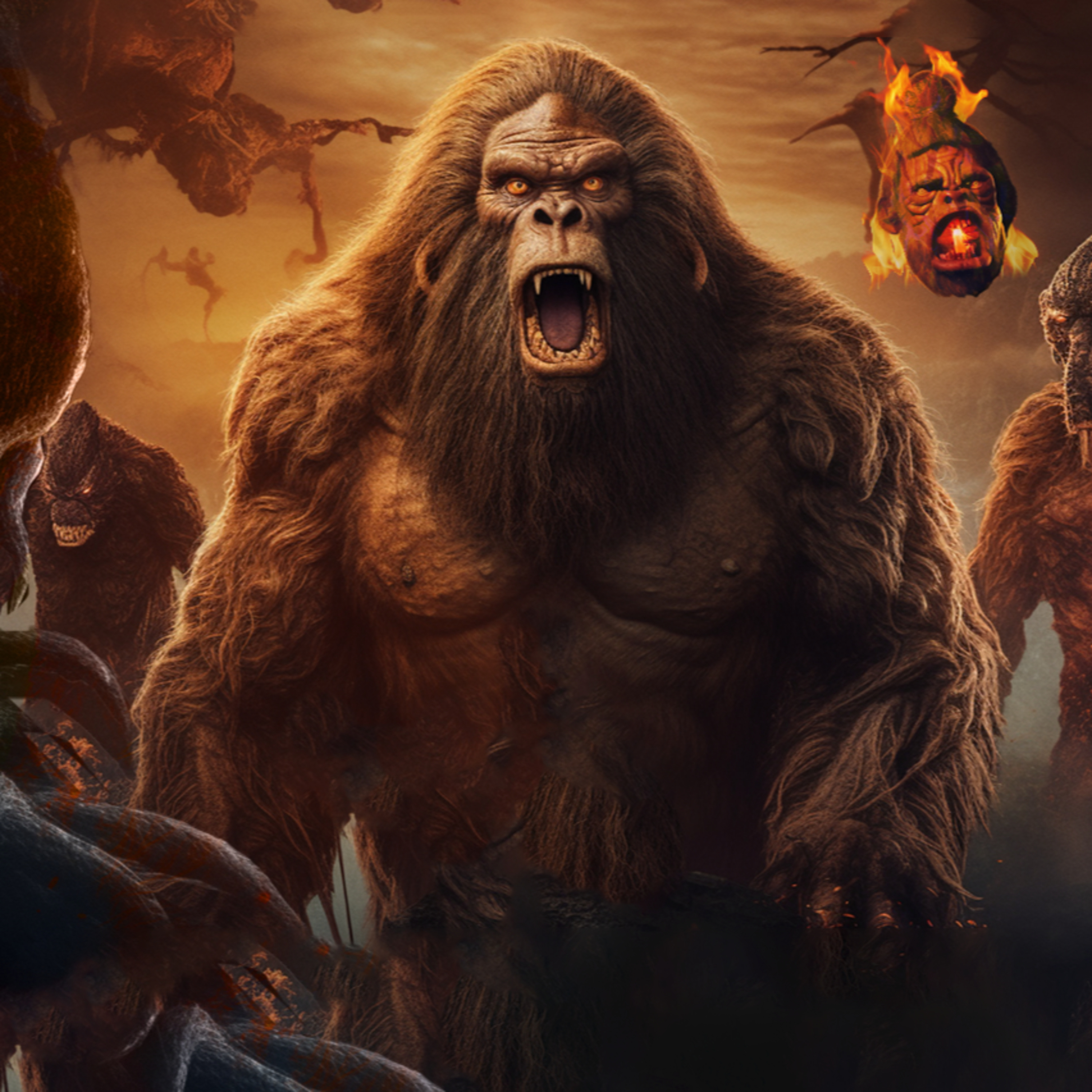 5 - Cryptides #1 (Big Foot, Kraken, Shōjō, Loup-Garou)