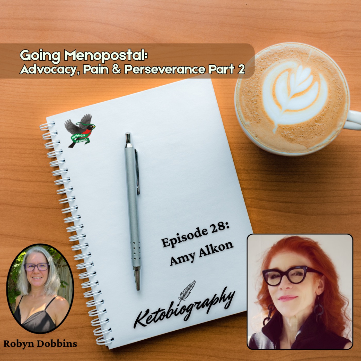 Going Menopostal: Advocacy, Pain, and Perseverance Part 2 | Amy Alkon episode artwork
