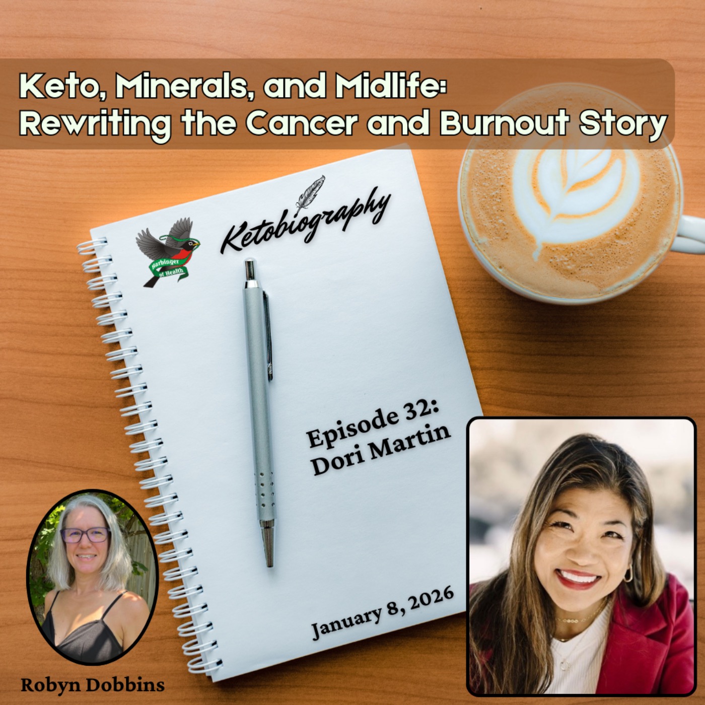 Keto, Minerals, and Midlife: Rewriting the Cancer and Burnout Story | Dori Martin episode artwork
