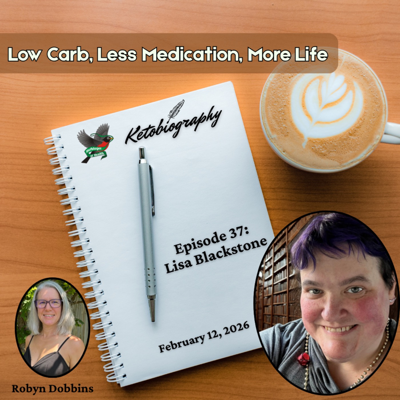 Low Carb, Less Medication, More Life | Lisa Blackstone episode artwork