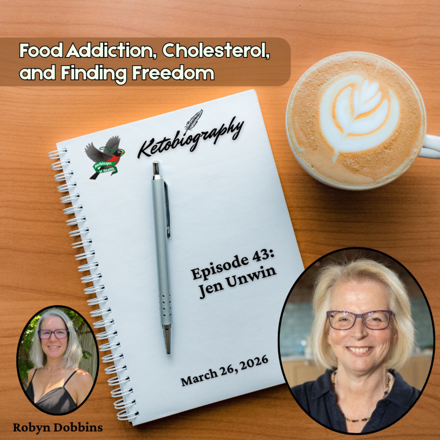 Food Addiction, Cholesterol and Finding Freedom | Dr. Jen Unwin episode artwork