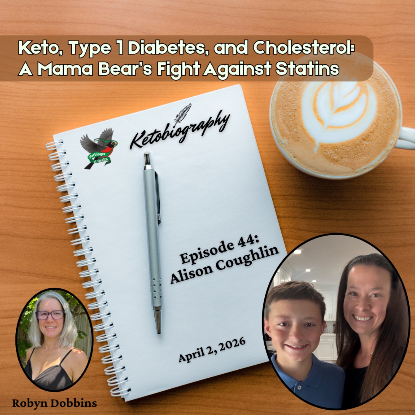 Keto, Type 1 Diabetes, and Cholesterol: A Mama Bear’s Fight Against Statins | Alison Coughlin episode artwork