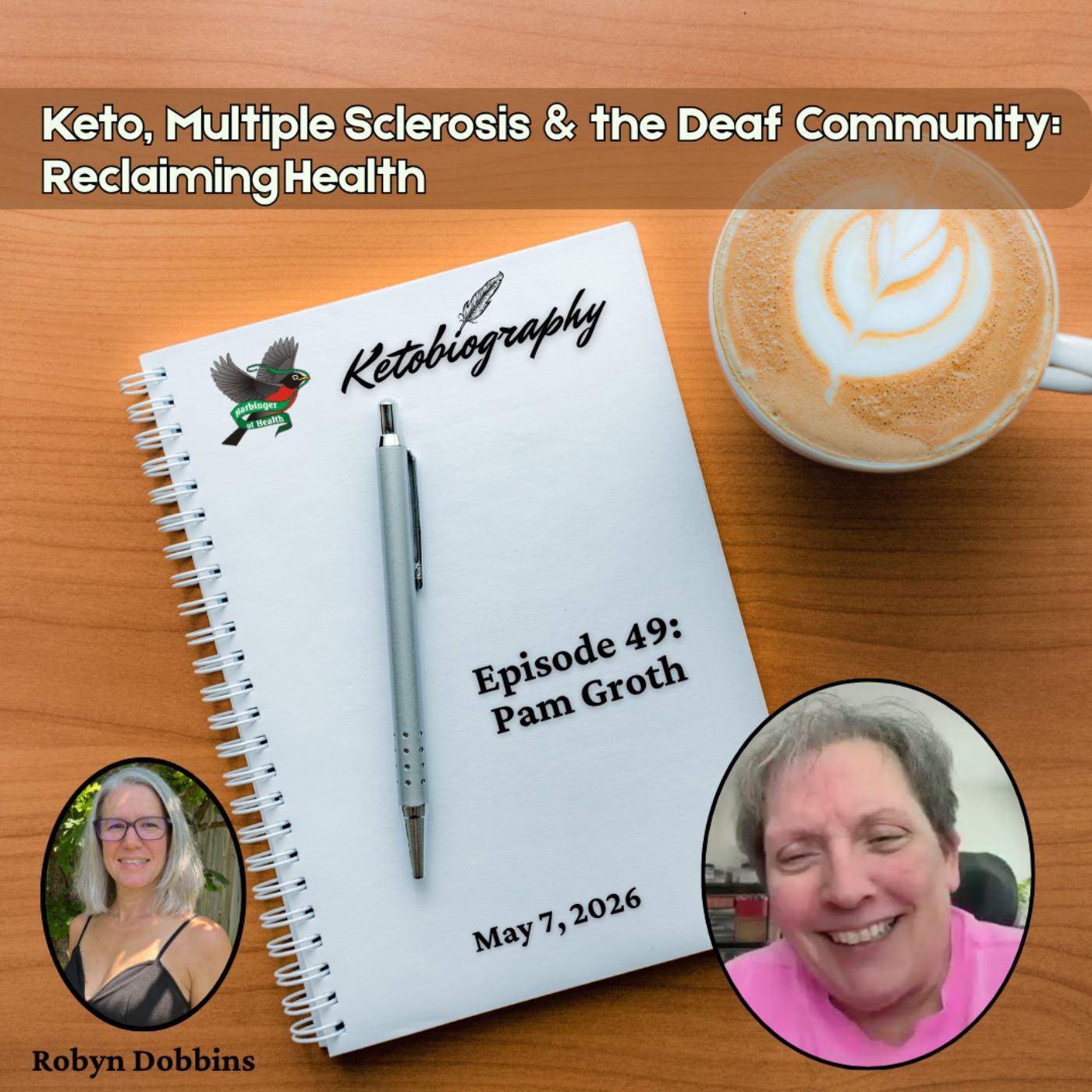 Keto, MS & Deaf Health Advocacy | Pam Groth episode artwork