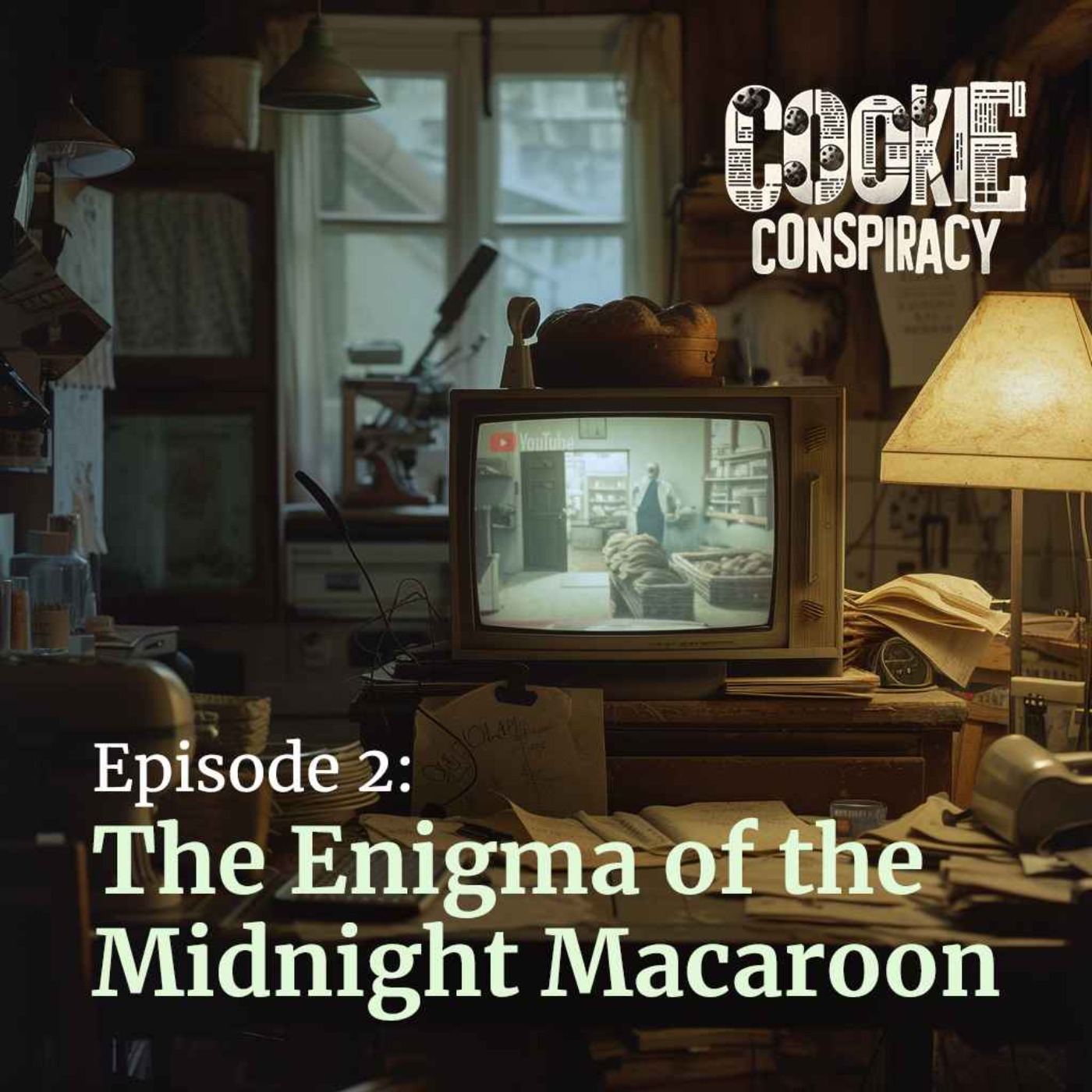cover art for The Enigma of the Midnight Macaroon