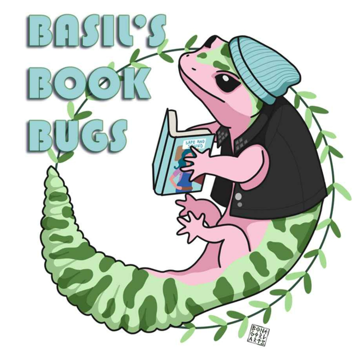 Basil's Book Bugs podcast artwork