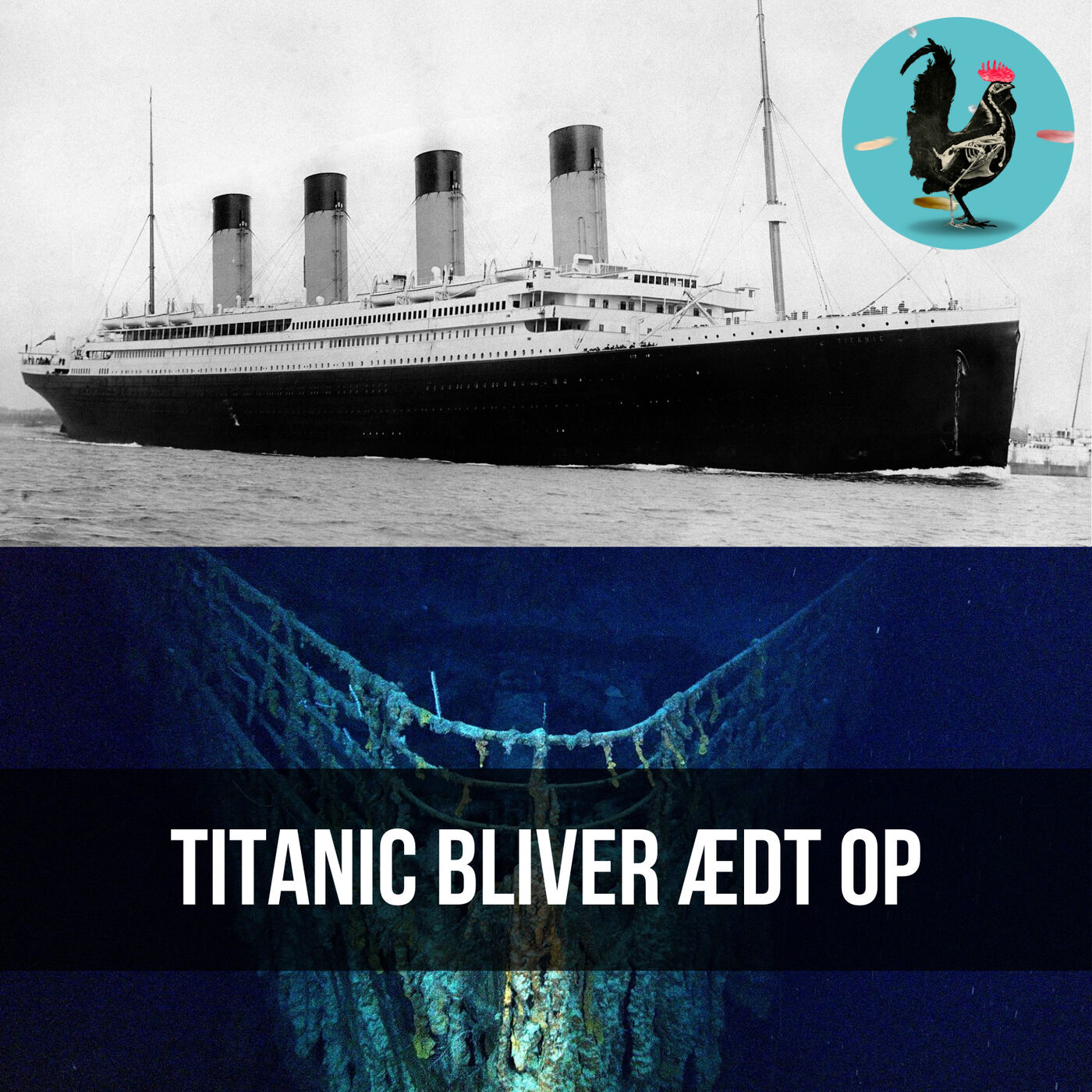 cover art for #155: Titanic er væk i 2030!