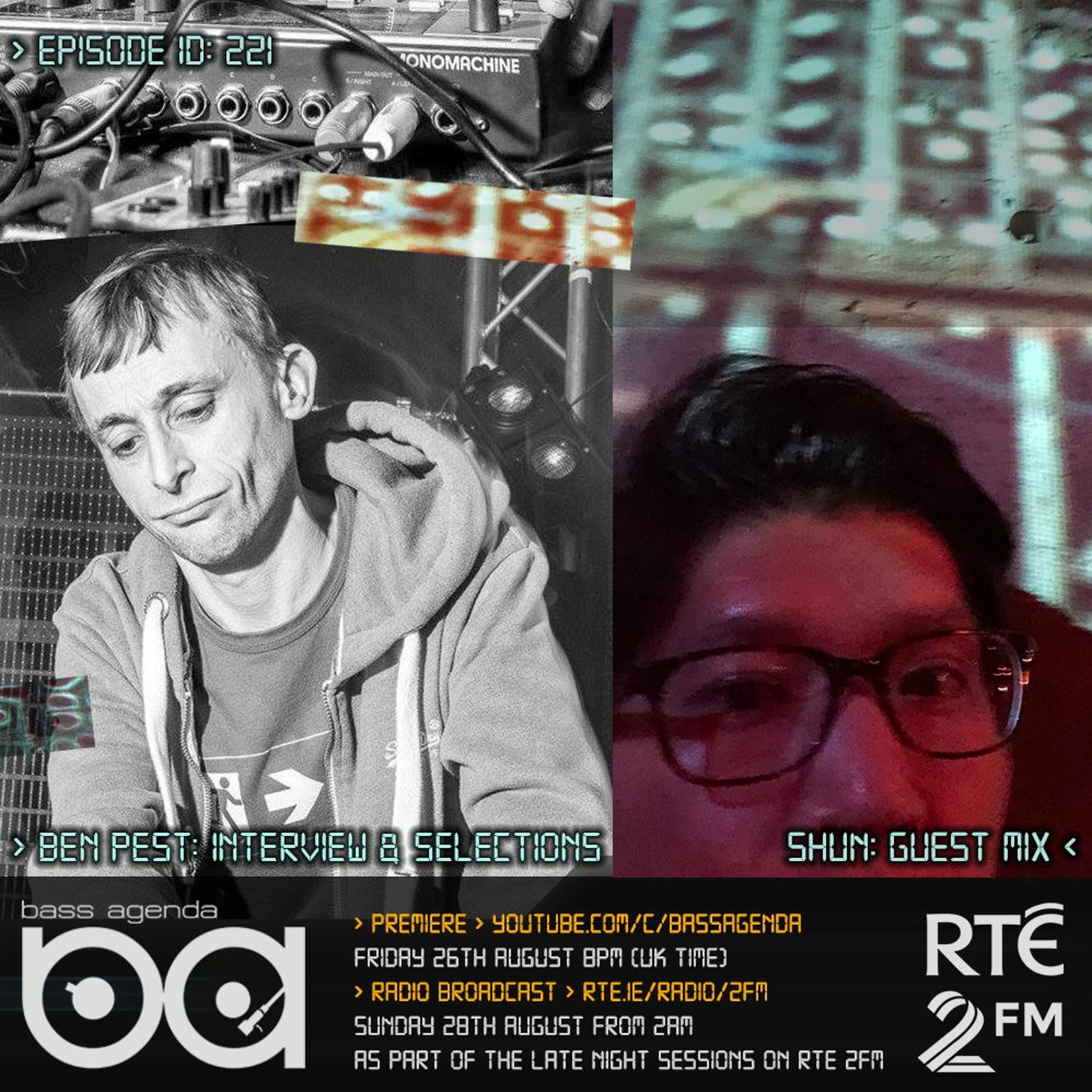 BassAgenda 221 Ben Pest Interview & Shun Guest Mix