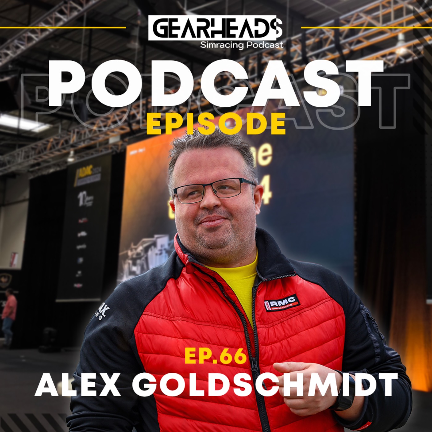 cover of episode #66 - Alex Goldschmidt Talk About ADAC SIM EXPO