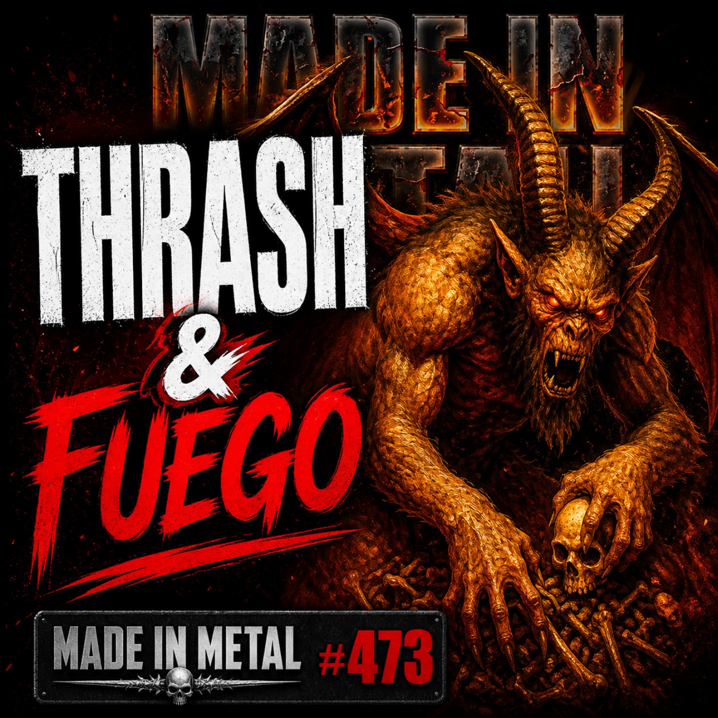 Thrash sin piedad #473: de Destruction a Pantera en estado salvaje episode artwork