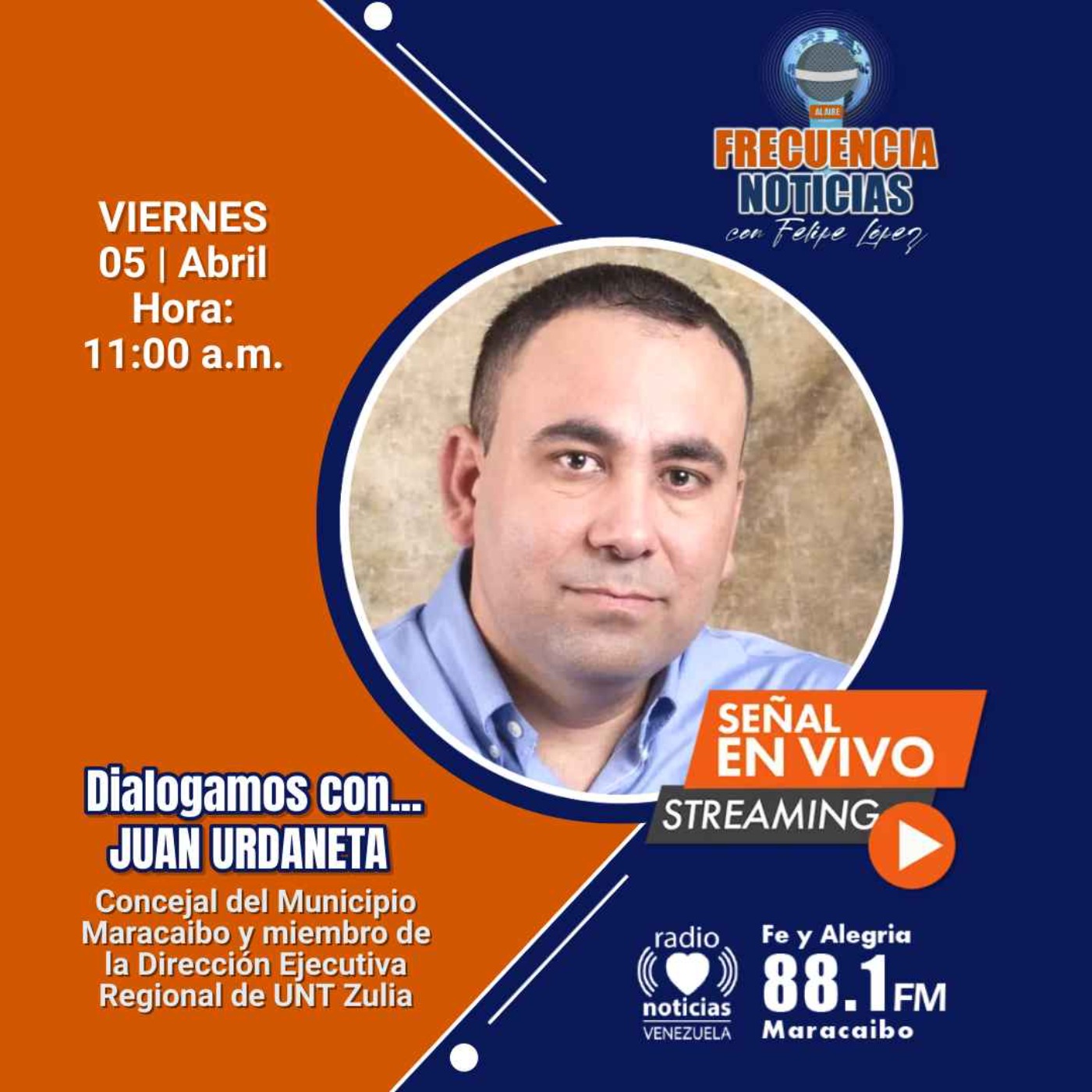 Frecuencia Noticias 488 - Juan Urdaneta: "Gracias a la decisión valiente de Rosales no perdimos la tarjeta de UNT" episode artwork
