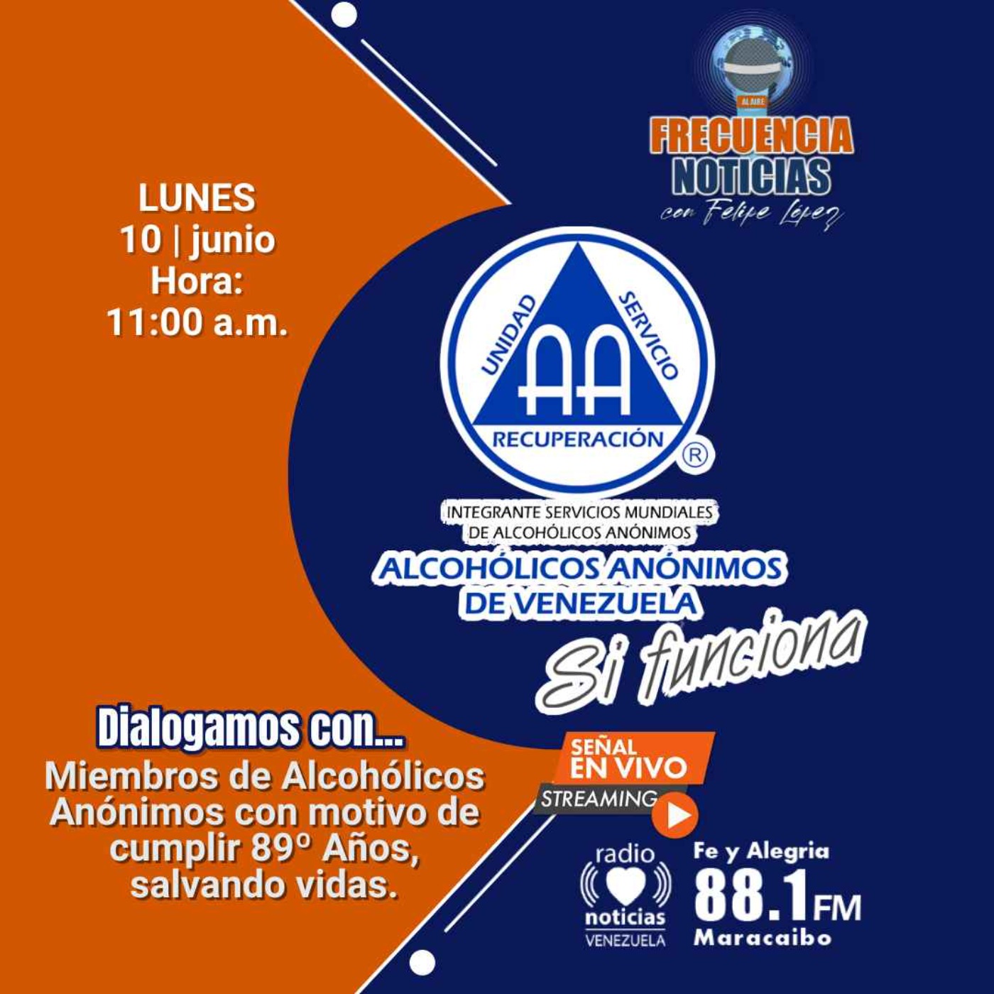 Frecuencia Noticias 531 - Alcohólicos Anónimos 89 años salvando vidas episode artwork
