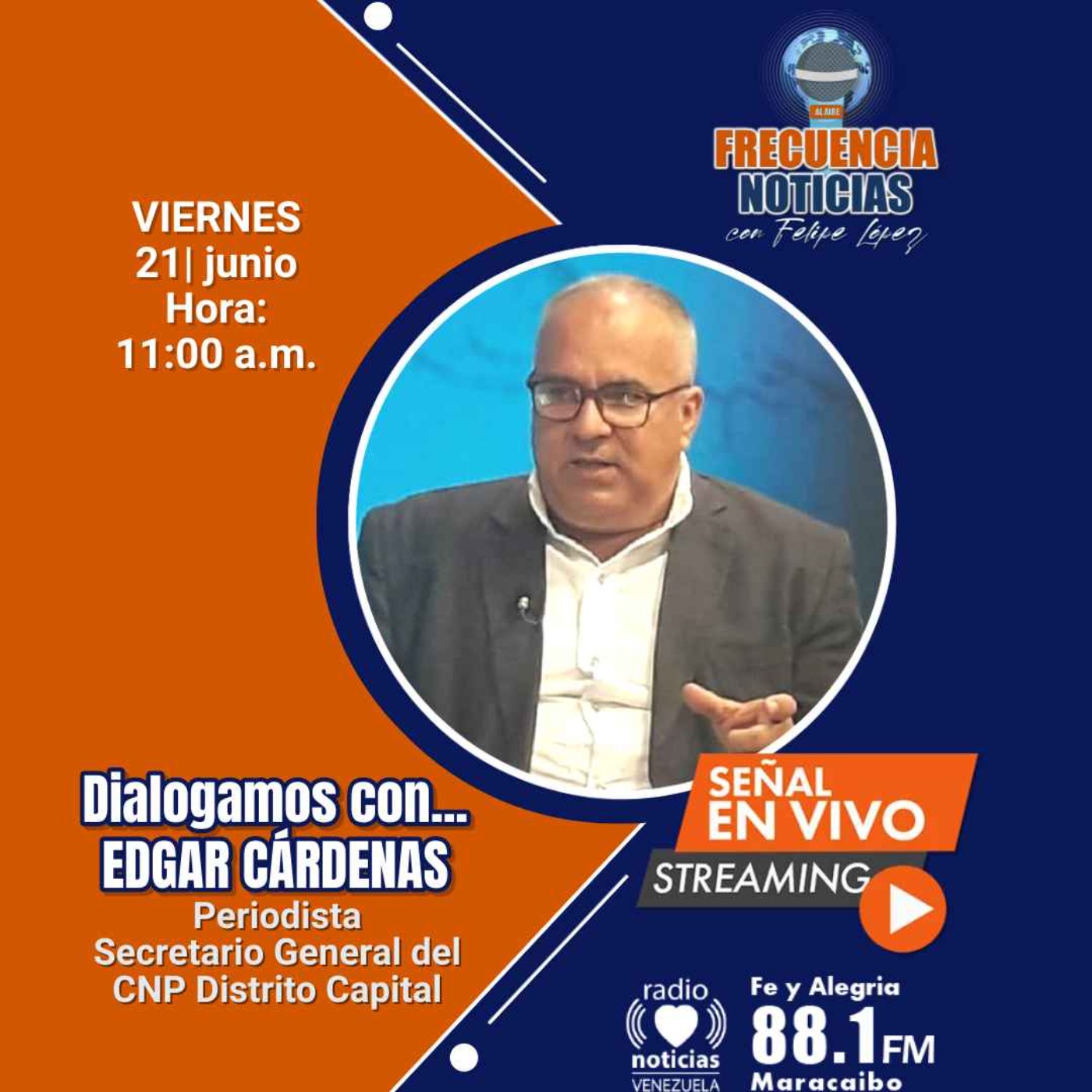 Frecuencia Noticias 539 - 169 agresiones a Periodistas en Venezuela entre Enero y Mayo episode artwork