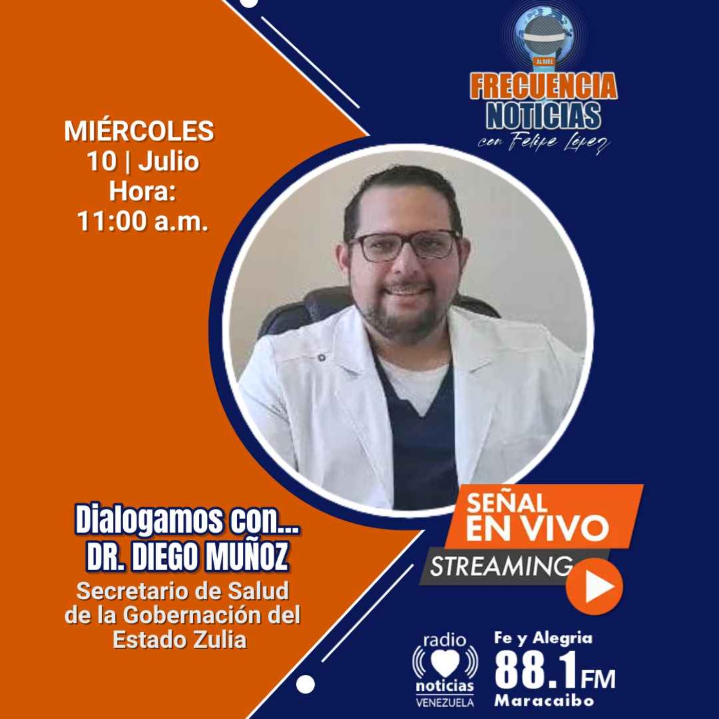 Frecuencia Noticias 549 - Más de 2.000 pacientes en el Zulia serán atendidos por Signo Vital 2.4 episode artwork