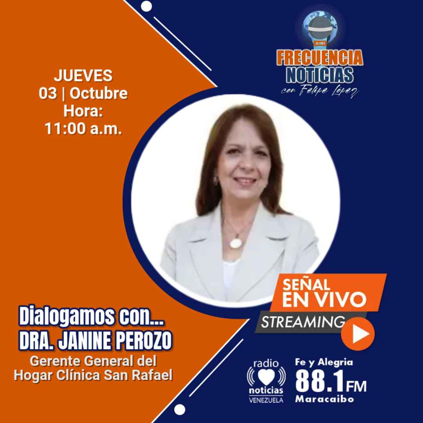 Frecuencia Noticias 588 - 70 aniversario del Hogar Clínica San Rafael episode artwork