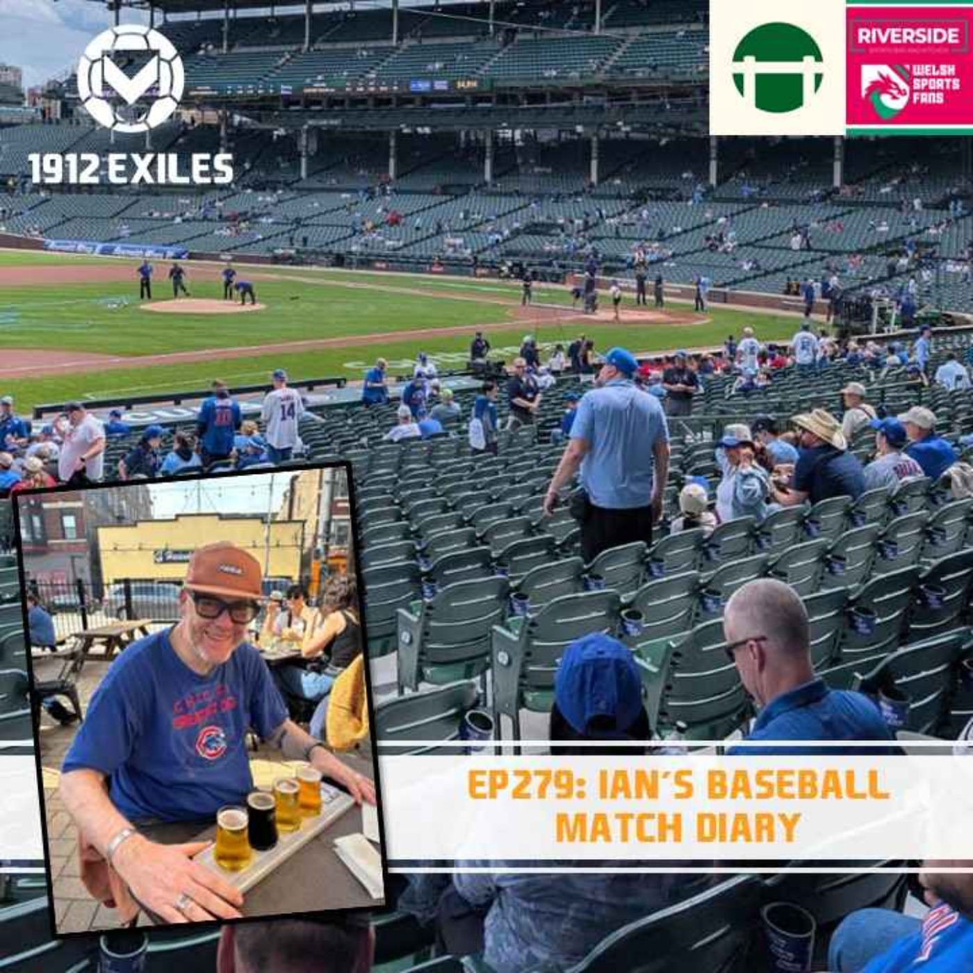 #279: Ian's baseball match diary episode artwork