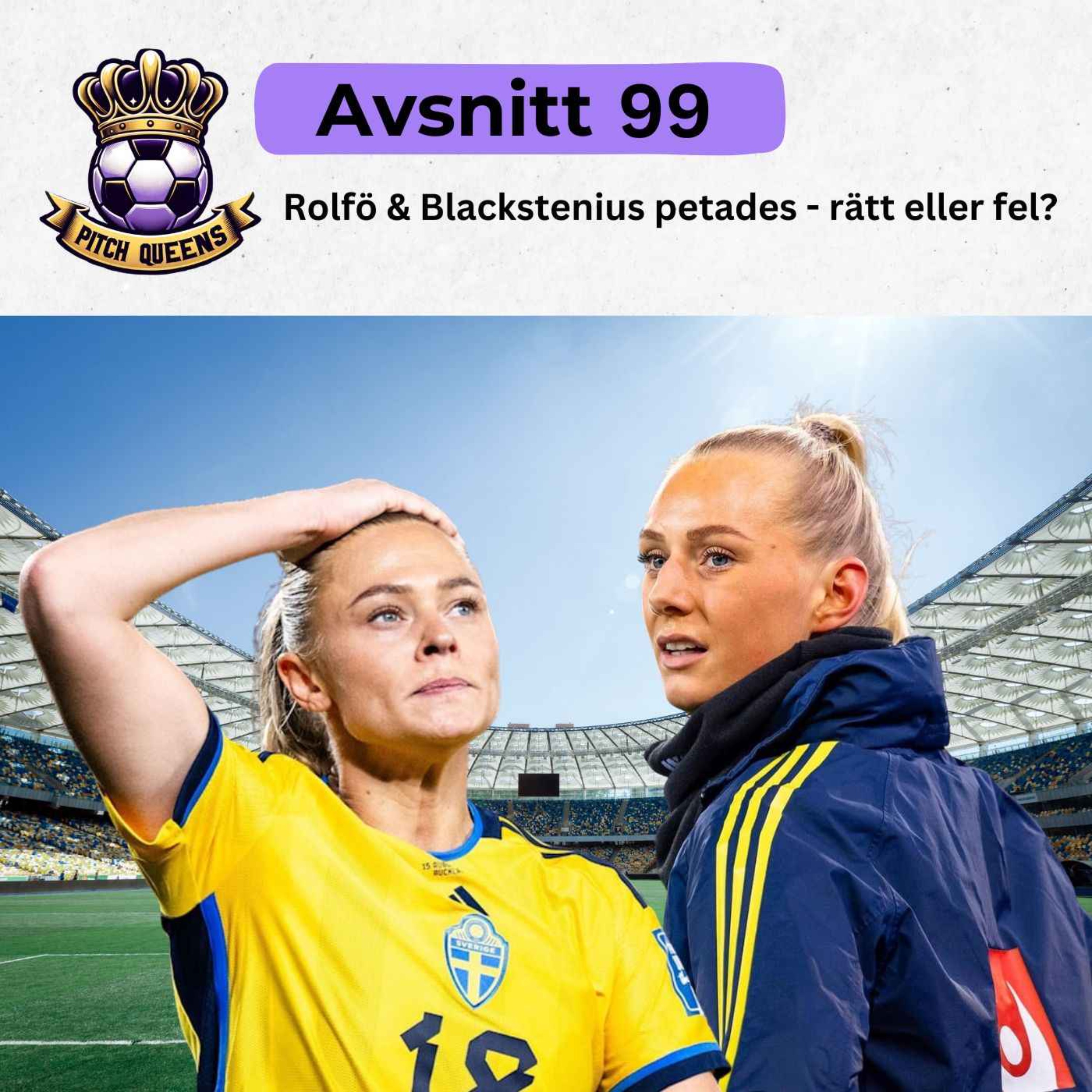 99. Rolfö & Blackstenius petades - rätt eller fel? 99. Rolfö & Blackstenius petades - rätt eller fel?