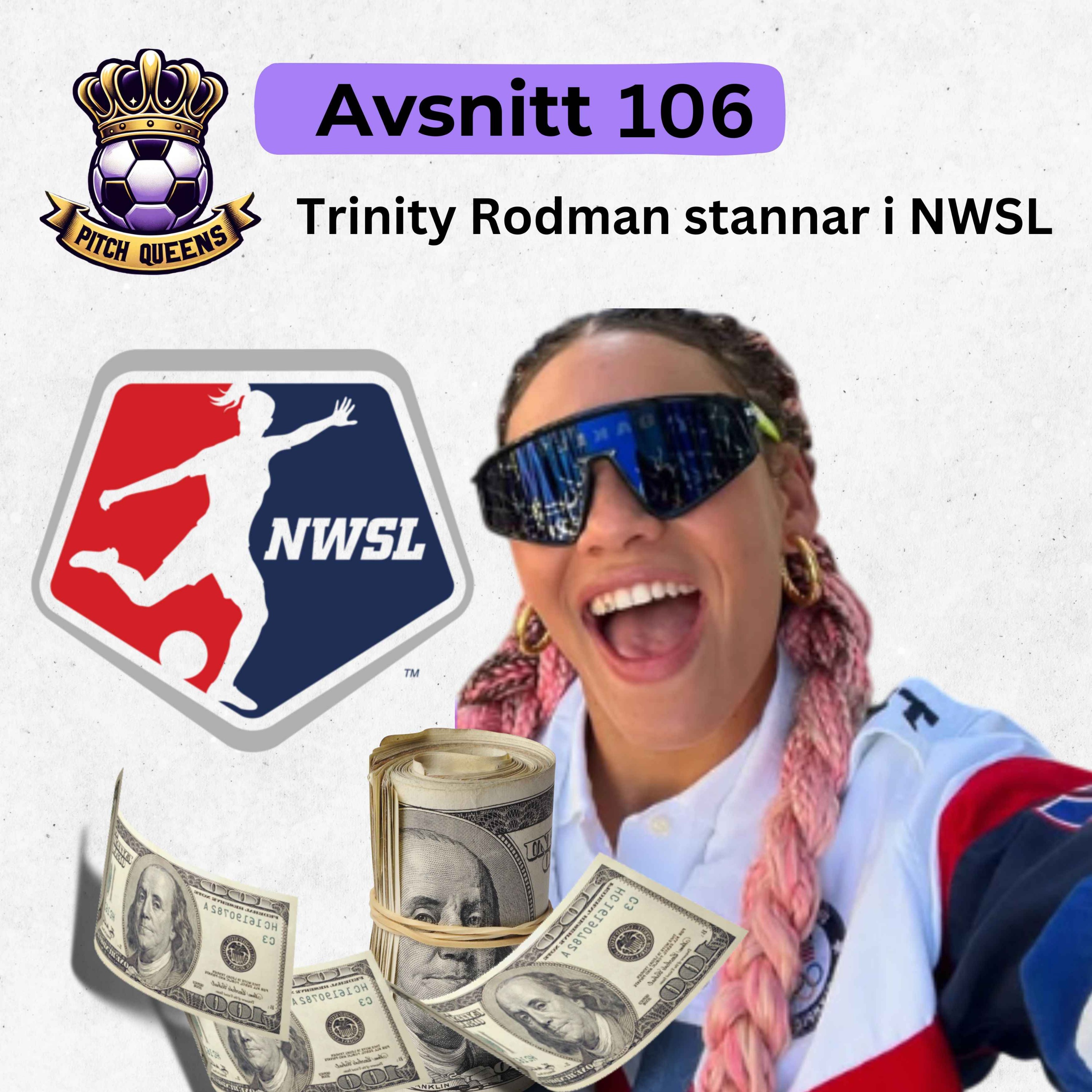 106. Trinity Rodman stannar i NWSL