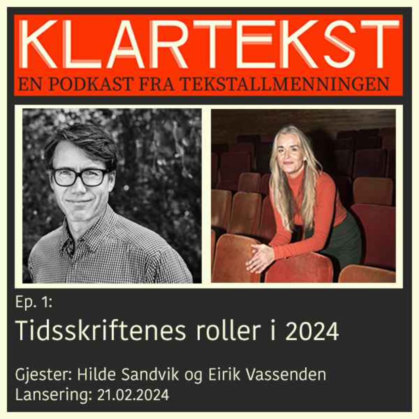 KLARTEKST —en podkast fra Tekstallmenningen
