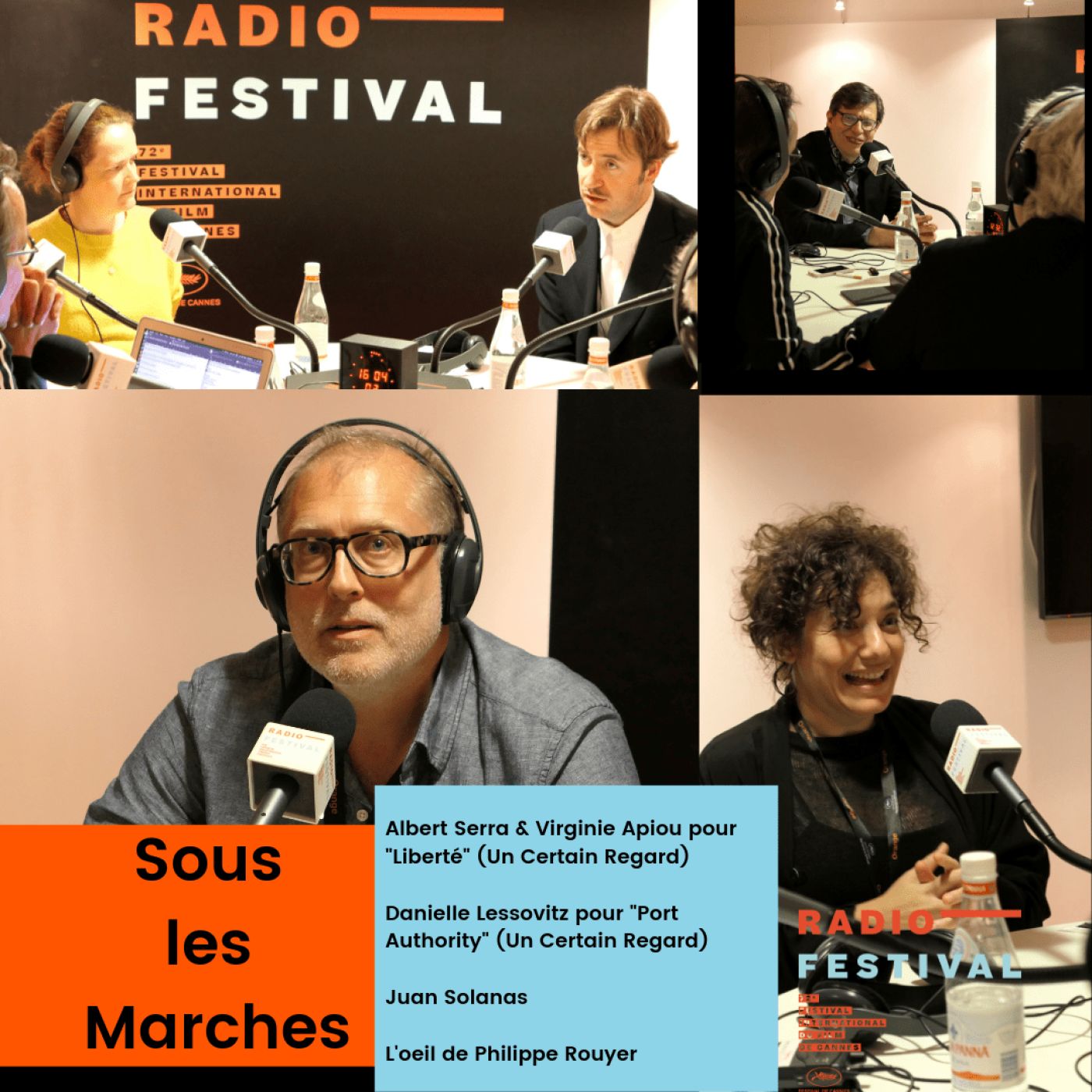 Albert Serra, Danielle Lessovitz et Juan Solanas - 20 mai 2019