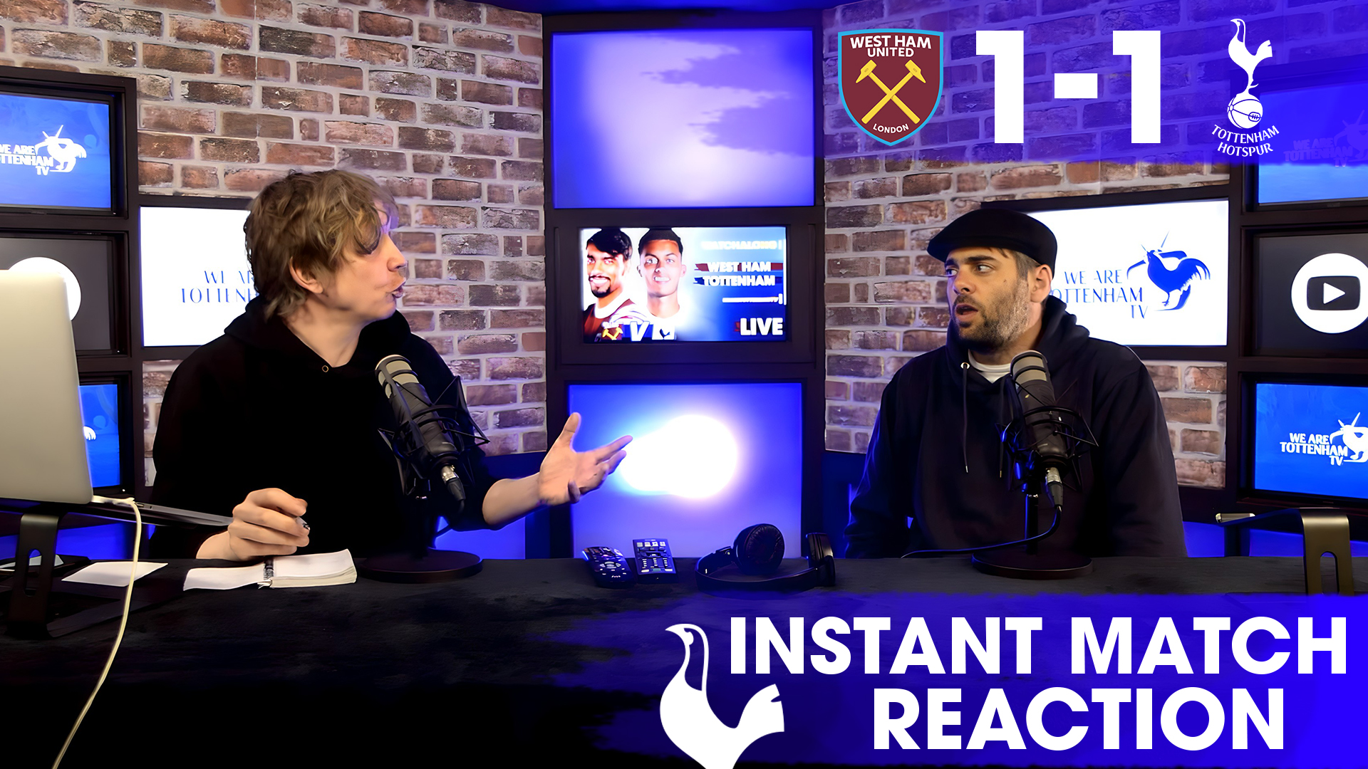 A LOT TO IMPROVE ON! West Ham 1-1 Tottenham [INSTANT MATCH REACTION] episode artwork