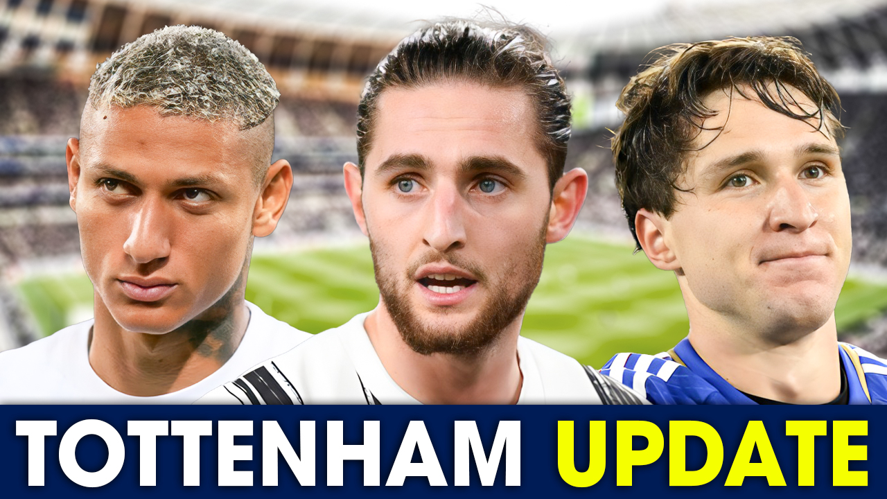 Spurs IN THE MIX For Rabiot • Spurs MATCH Chiesa Contract • Richarlison OPEN To Saudi Move [UPDATE] episode artwork