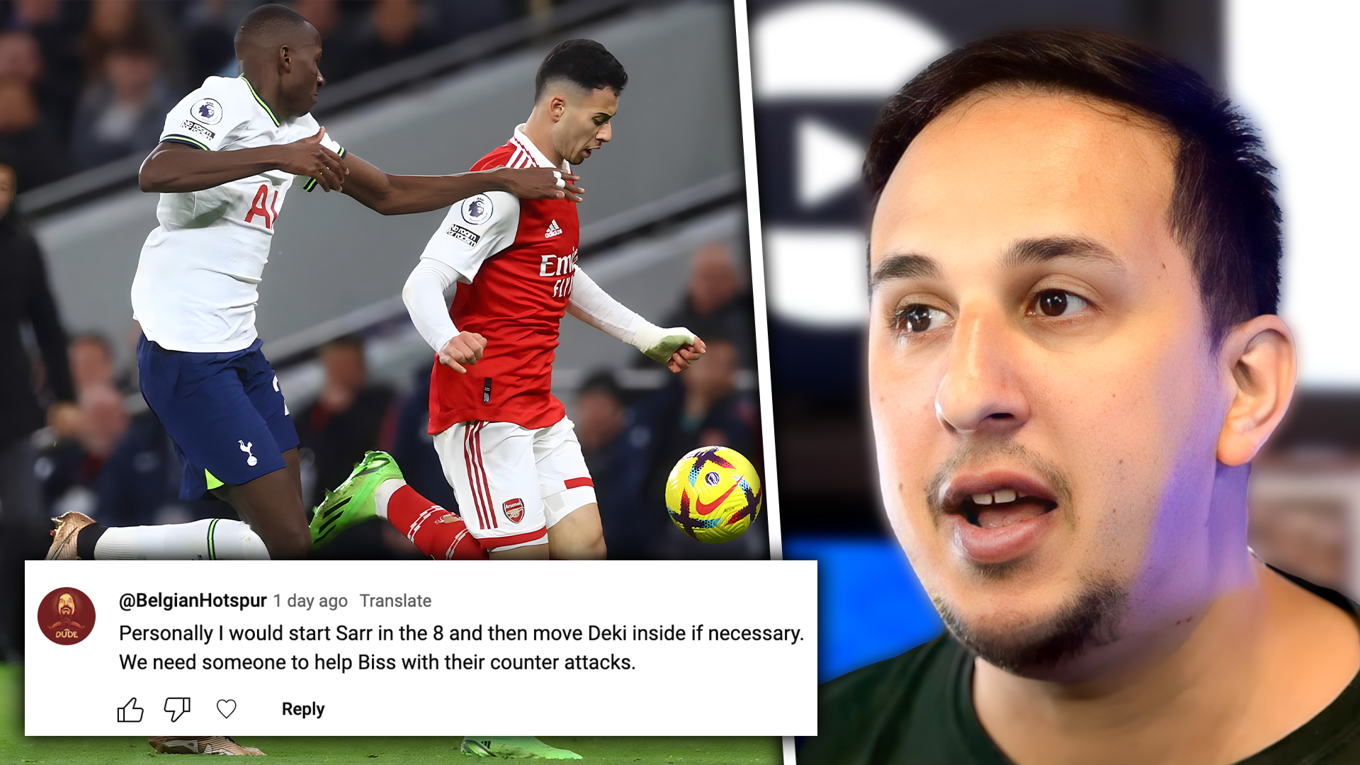Reacting To Your Comments Ahead Of The North London Derby! episode artwork