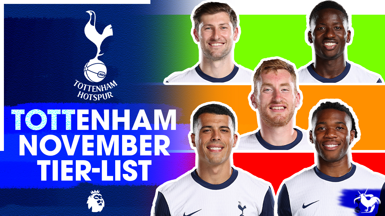 BEN MALDINI TOPS THE LIST! Tottenham November Tierlist episode artwork