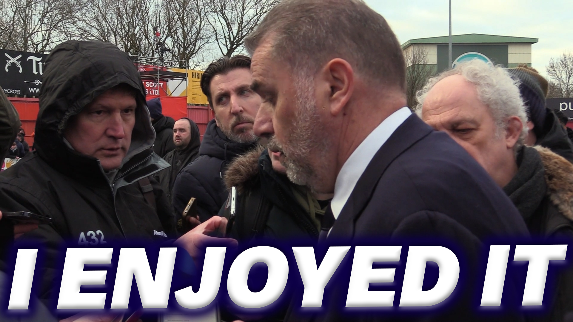 ANGE "We Got Through That's The Main Thing." Tamsworth 0-3 Tottenham [PRESS] episode artwork