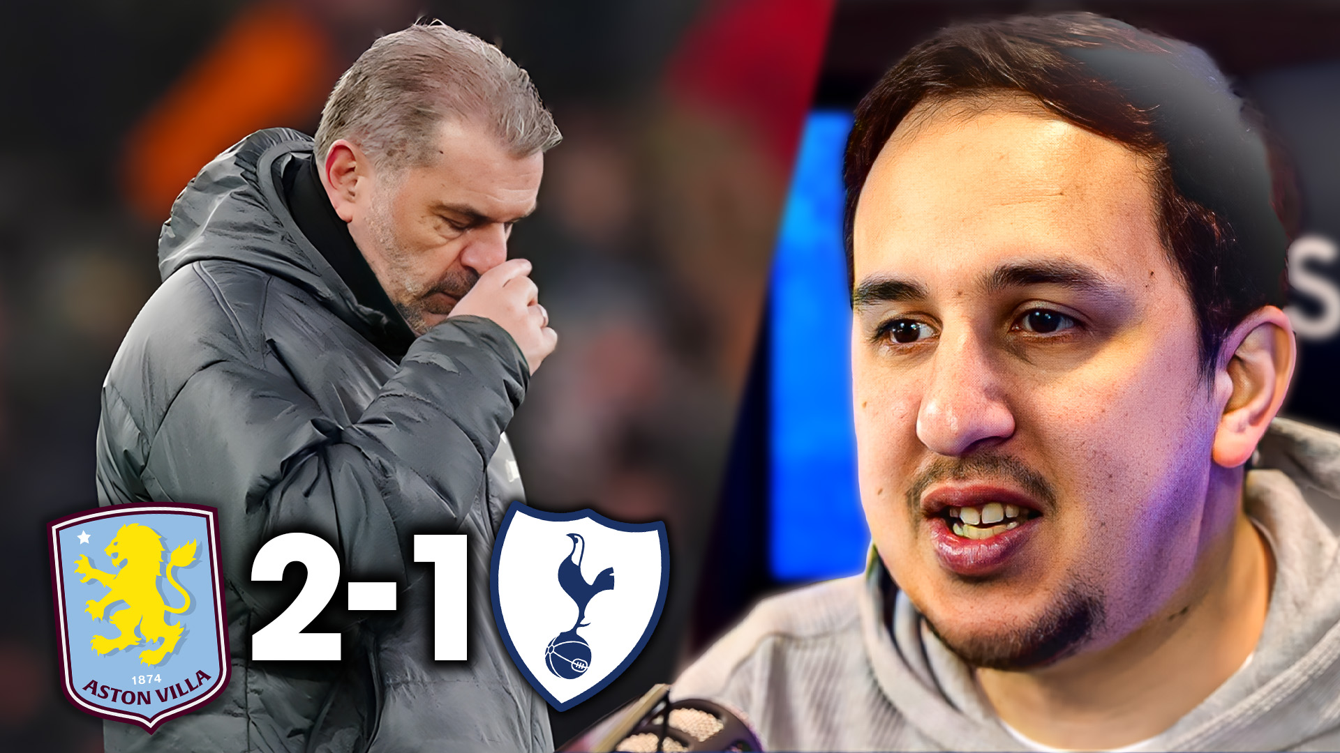 He Deserves The Sack But I'm NOT Ange Out! Aston Villa 2-1 Tottenham [INSTANT MATCH REACTION] episode artwork