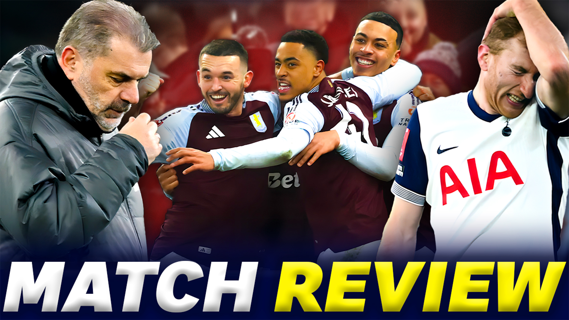 WE'RE OUT OF 2 CUPS IN 4 DAYS!! Aston Villa 2-1 Tottenham [MATCH REVIEW] episode artwork