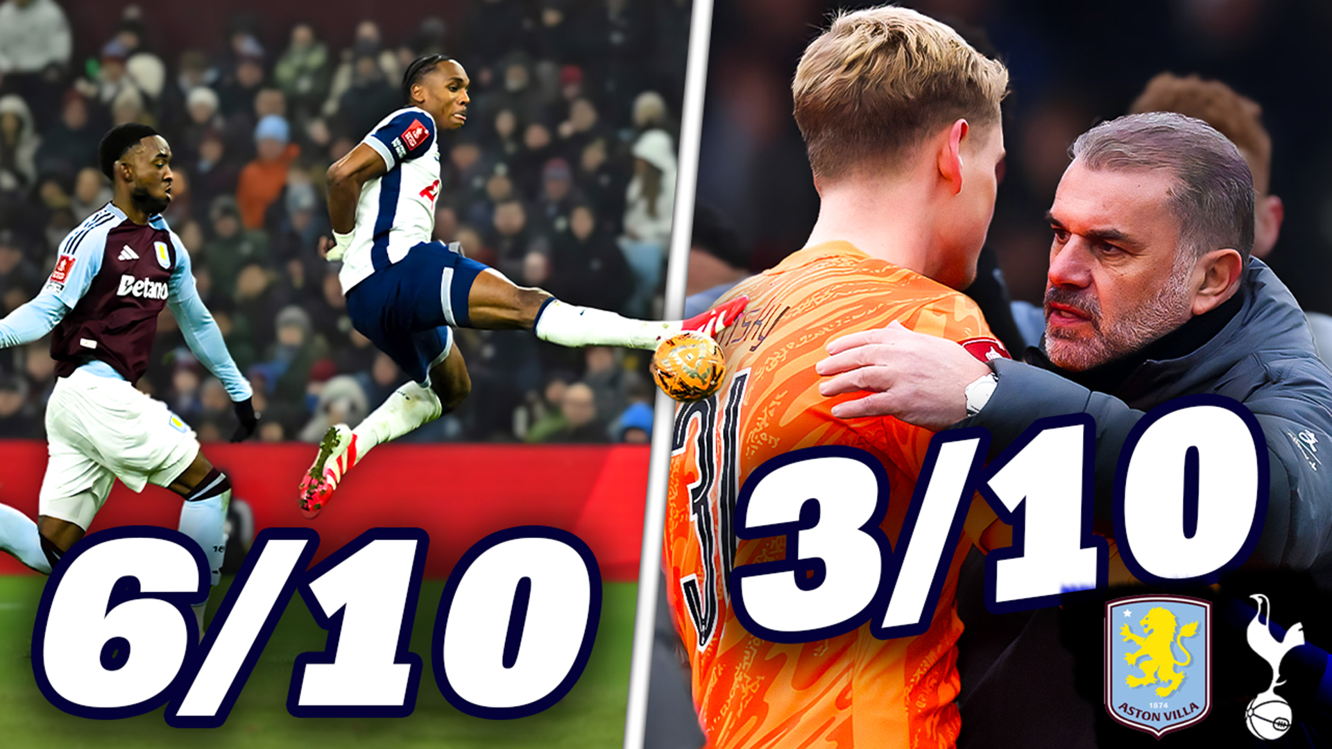 This Is UNACCEPTABLE!! Aston Villa 2-1 Tottenham [PLAYER RATINGS] episode artwork