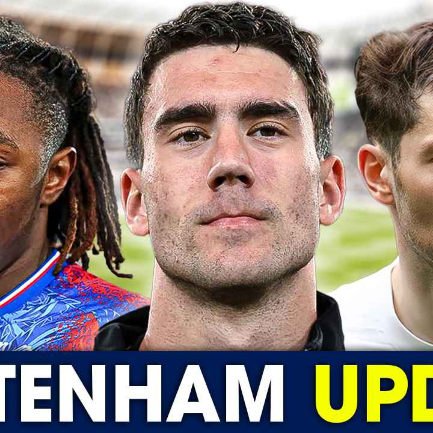 Eze Remains TOP TARGET • Spurs Handed Vlahovic BOOST • Leeds WANT Ben Davies [TOTTENHAM UPDATE] episode artwork