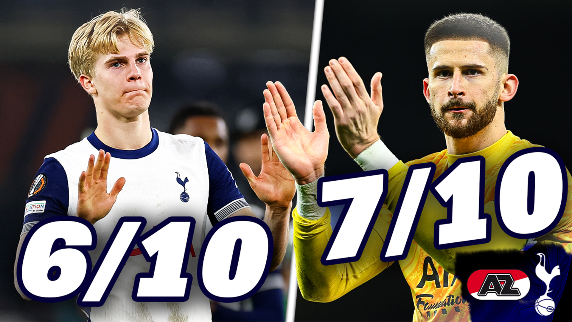 Uninspiring Tottenham Lose First Leg. AZ Alkmaar 1-0 Tottenham [PLAYER RATINGS] episode artwork