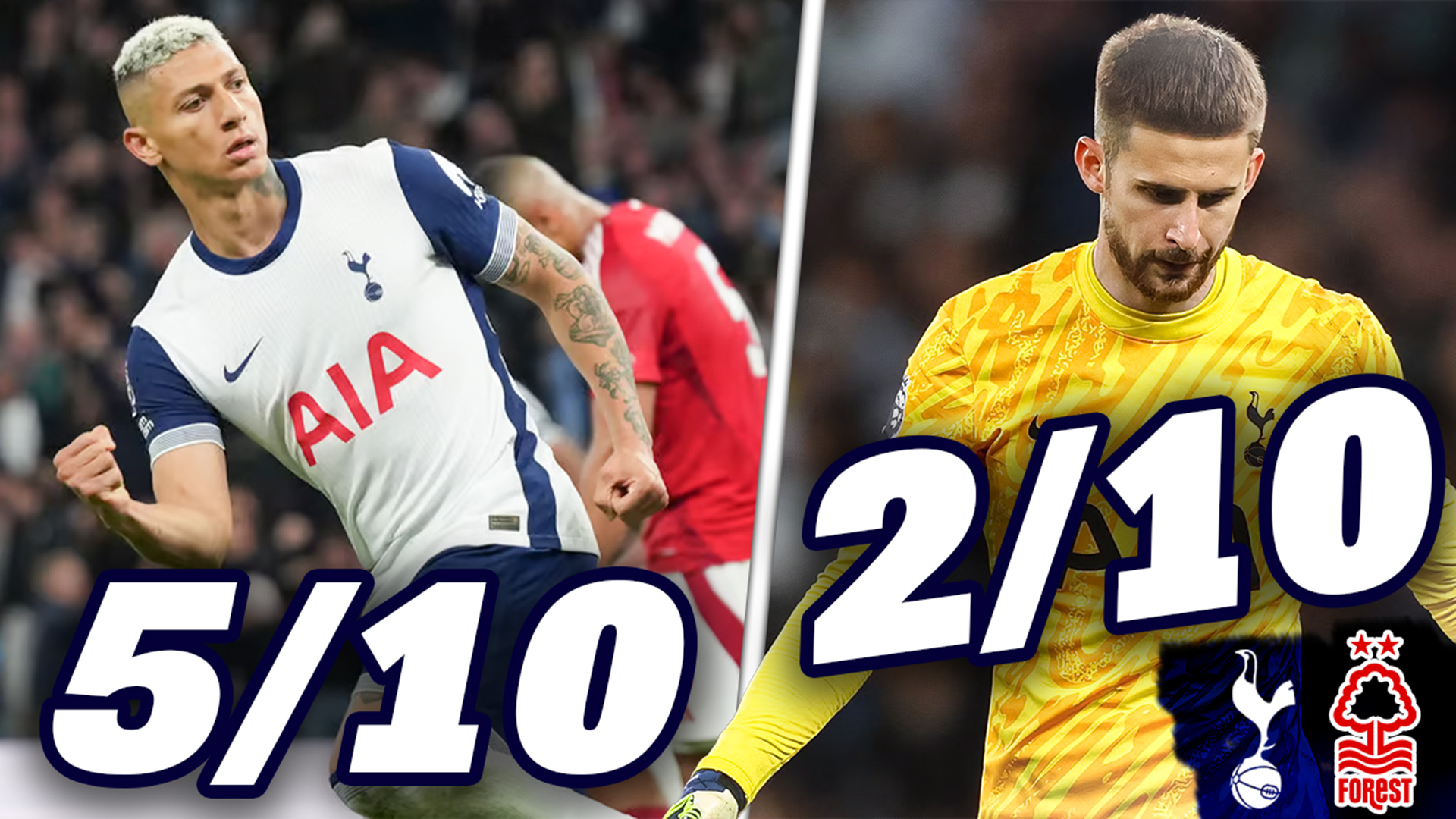 WHAT IS HE DOING?! Tottenham 1-2 Forest [PLAYER RATINGS] episode artwork