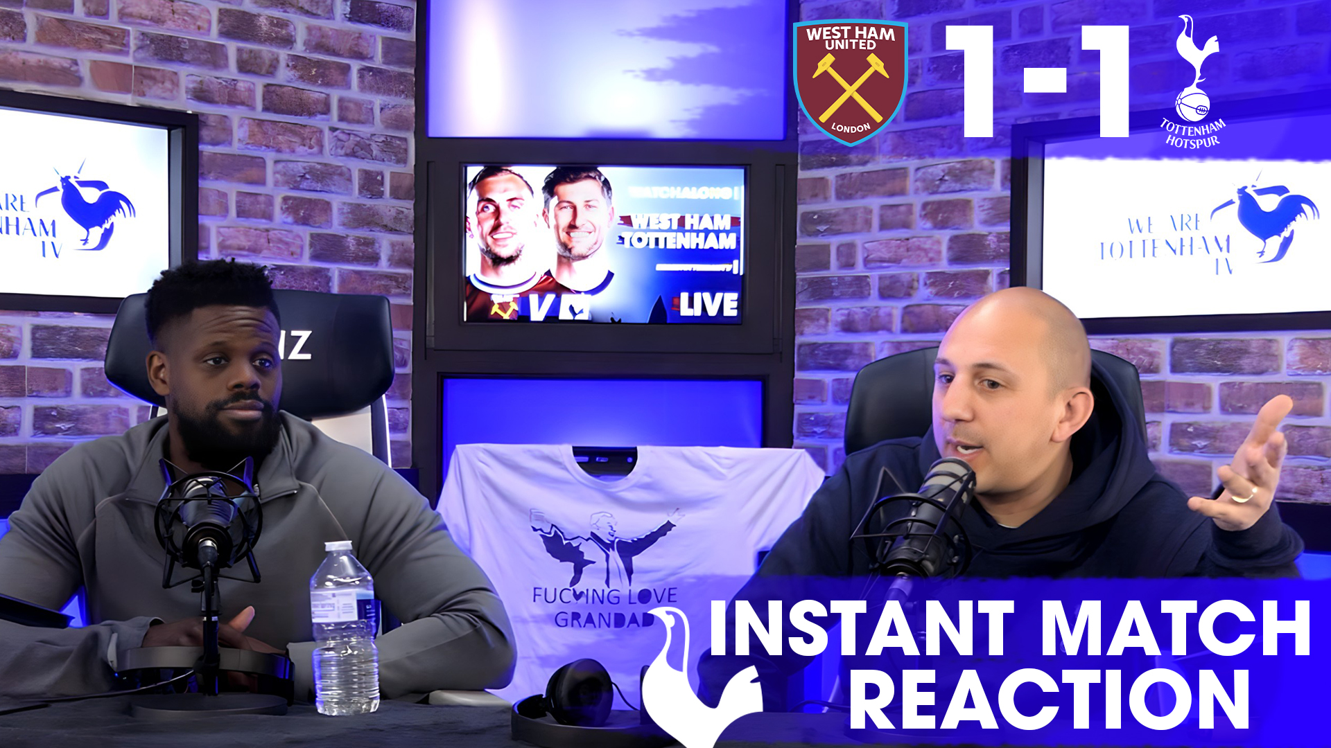 "The Players Just Don't Care Anymore" West Ham 1-1 Tottenham  [WATCHALONG HIGHLIGHTS] episode artwork
