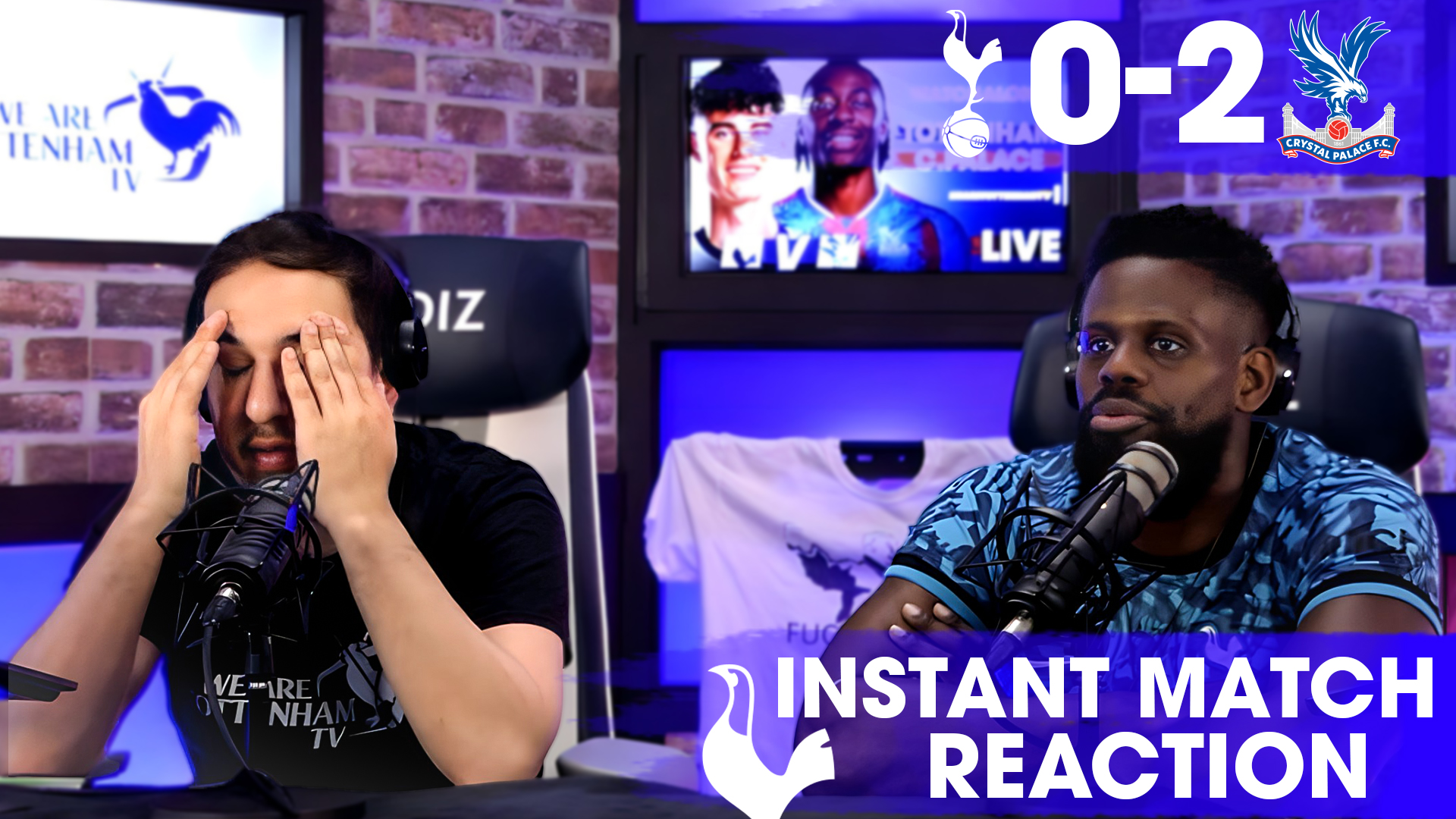 "That Was a Hard Watch" Tottenham 0-2 Crystal Palace [INSTANT MATCH REACTION] episode artwork