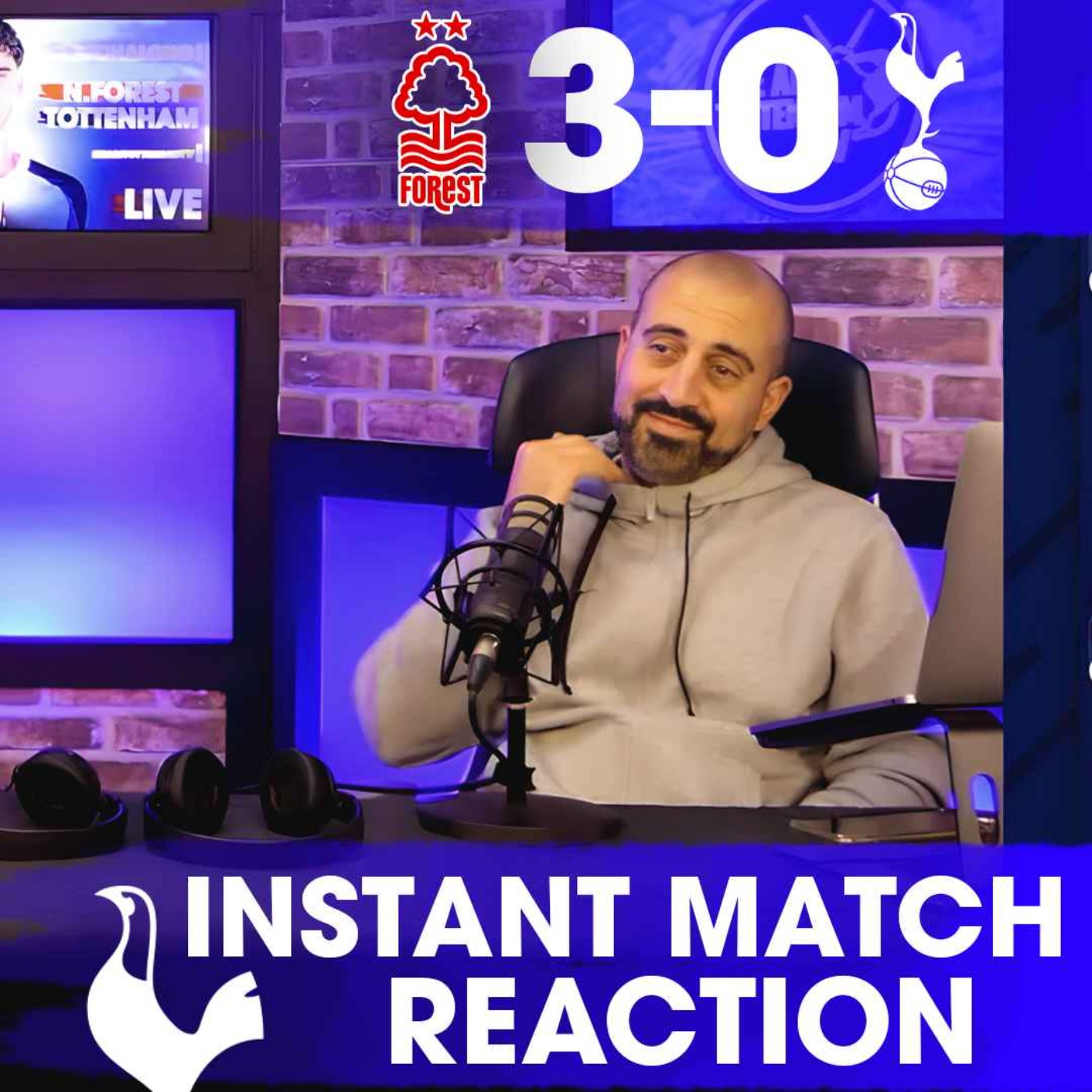 WE LOOK TOOTHLESS! THIS IS A LOW POINT! [Nottingham Forest 3-0 Tottenham Hotspur] episode artwork