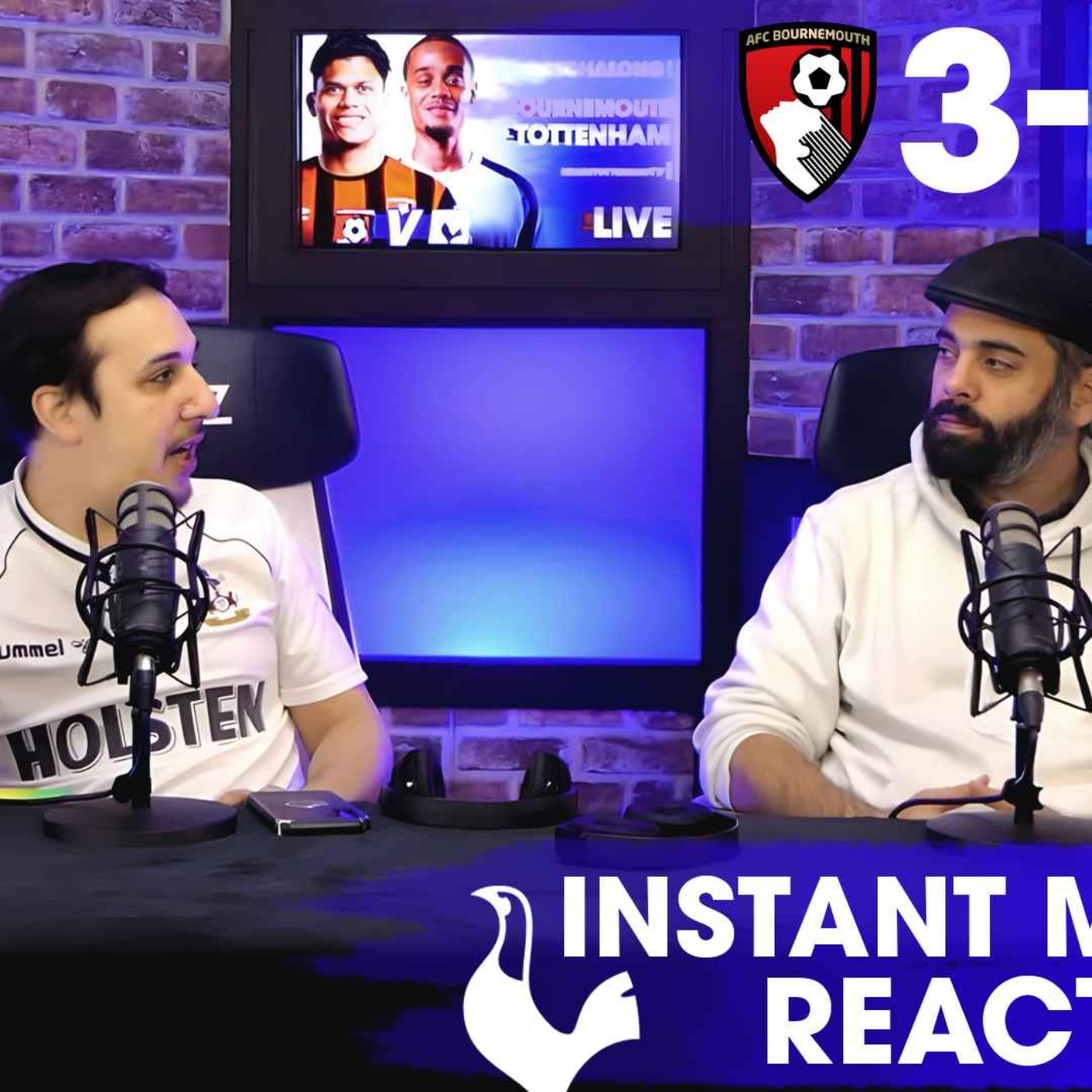 WE'RE THE EASIEST TEAM TO PLAY AGAINST!!! Bournemouth 3-2 Tottenham [INSTANT MATCH REACTION] episode artwork