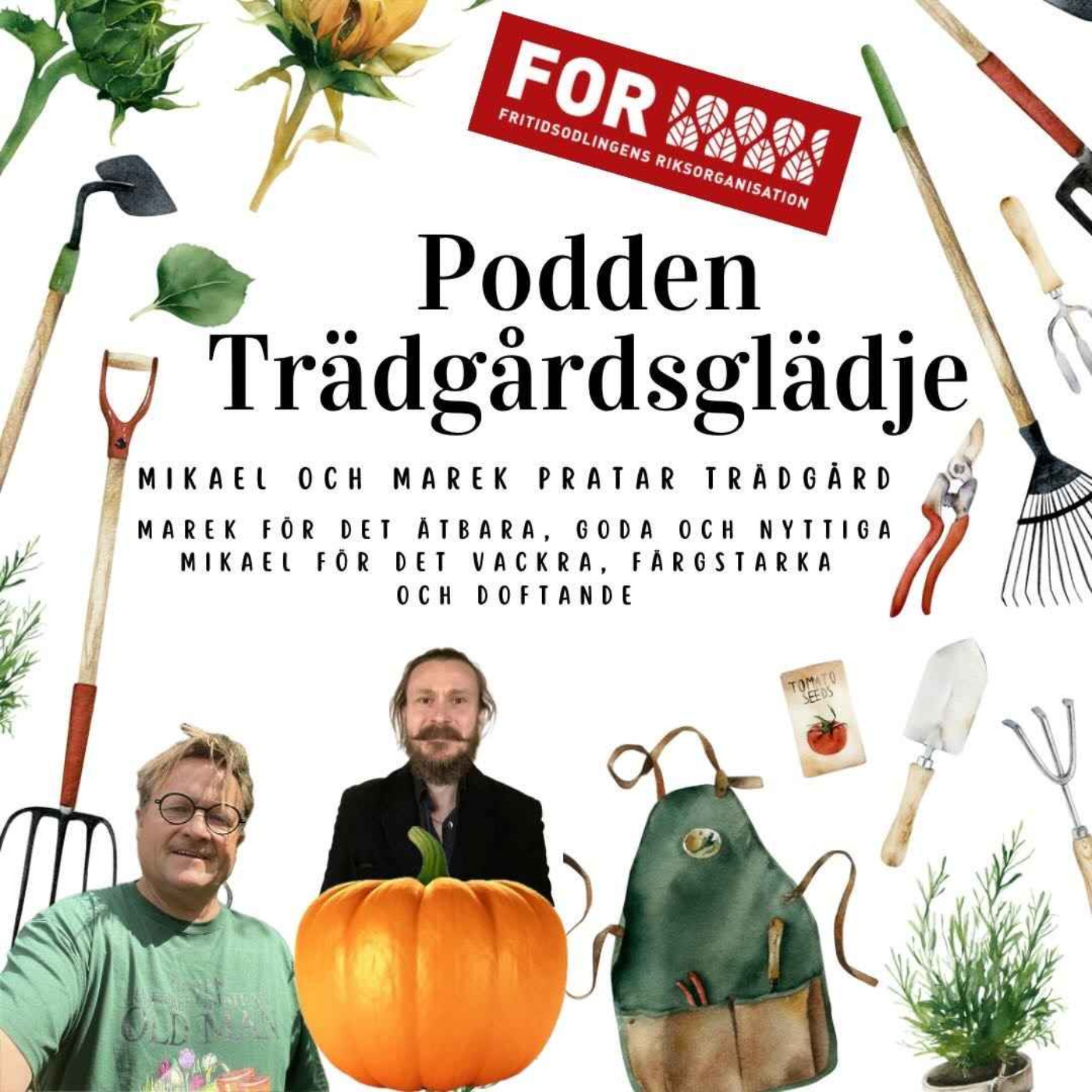cover art for Avsnitt 3 - Nordiska Trädgårdar 2024 - summering