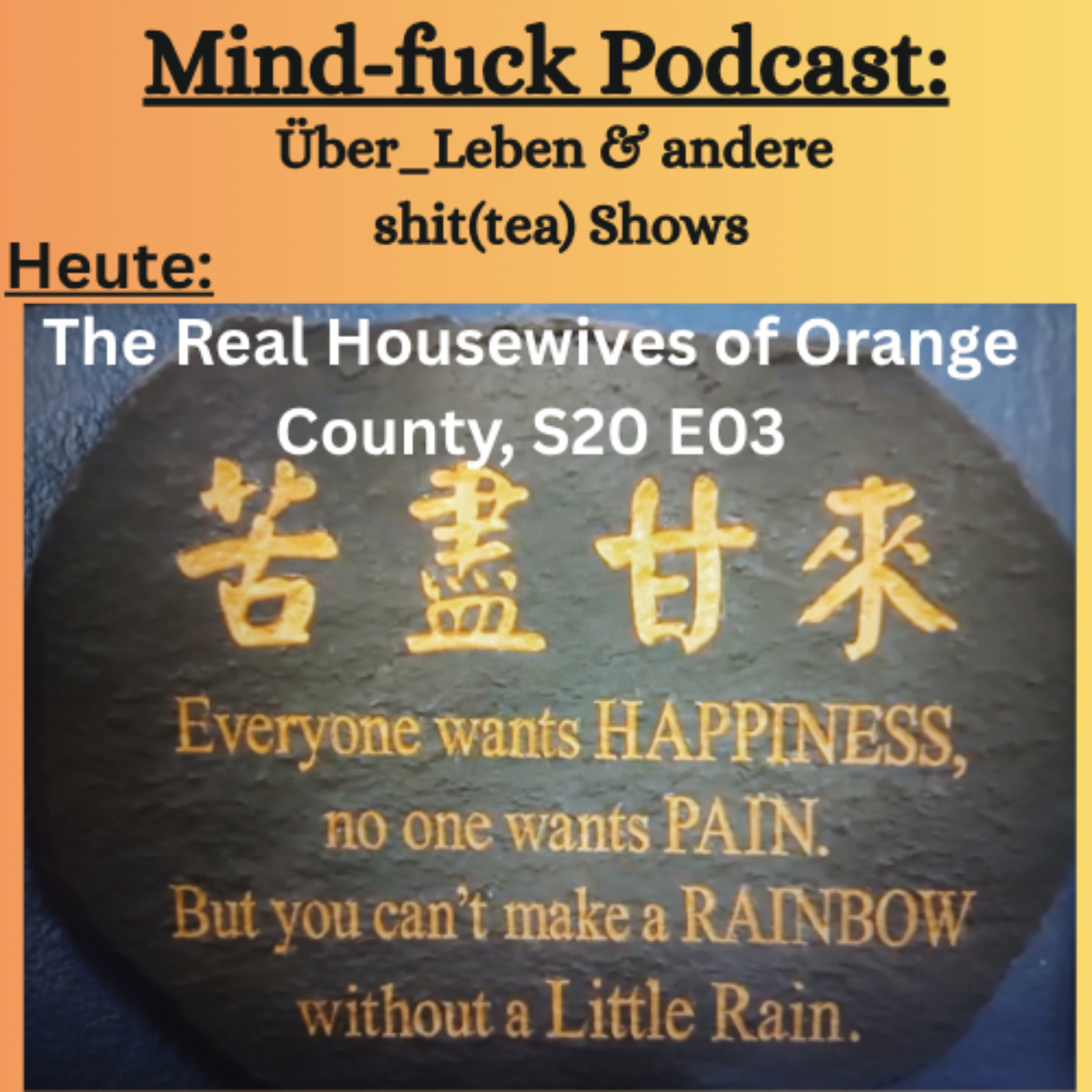 Bravo's Real Housewives of Orange County (RHOC), S20 E03: "Why Can't We Be Friends? = "Warum können wir nicht Freunde sein?" + TLC's Most Extreme Humans, S1 E7  episode artwork